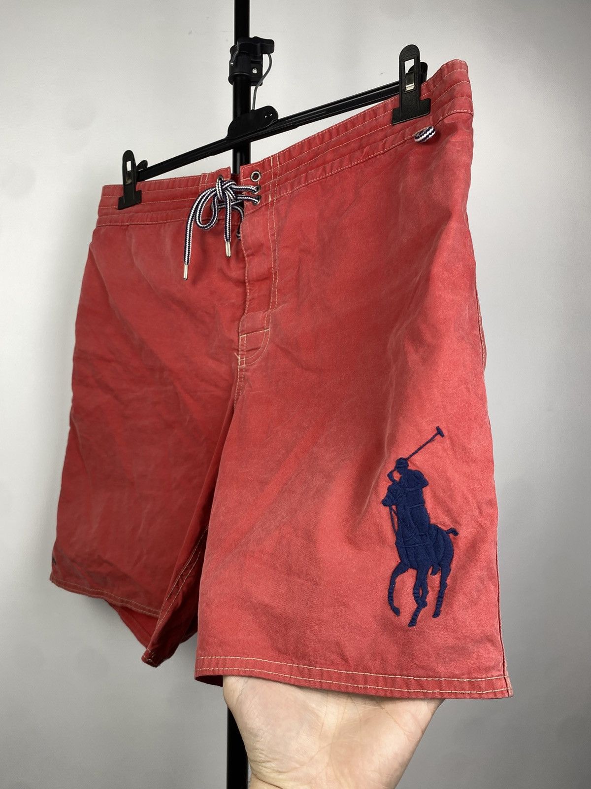 Polo Ralph Lauren × Vintage Vintage 90s Faded Polo Ralph Lauren shorts casual streetwear Size US 34 / EU 50 - 2 Thumbnail