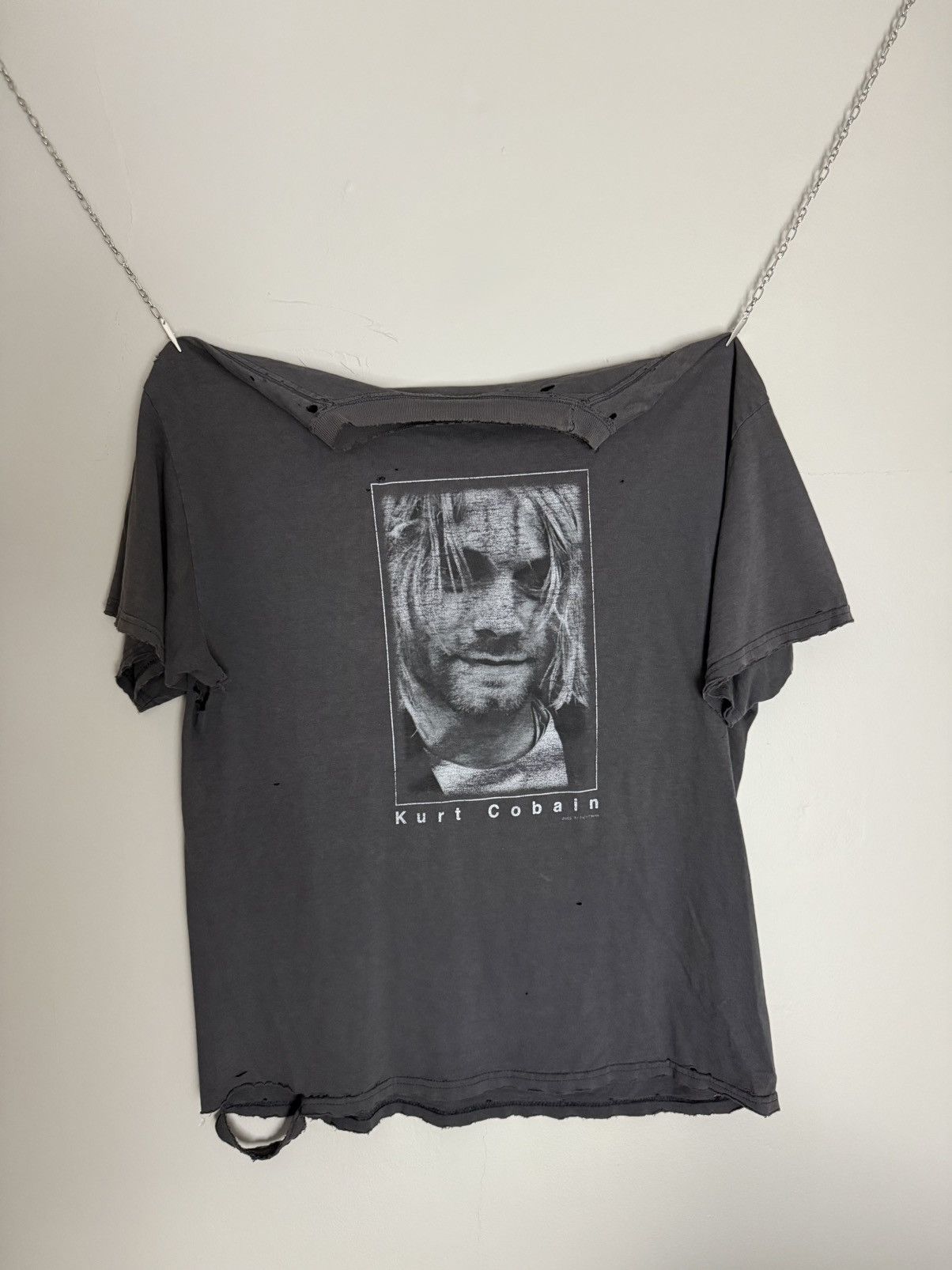 Nirvana Nirvana Kurt Cobain Memorial Tshirt Size US XL / EU 56 / 4 - 1 Thumbnail