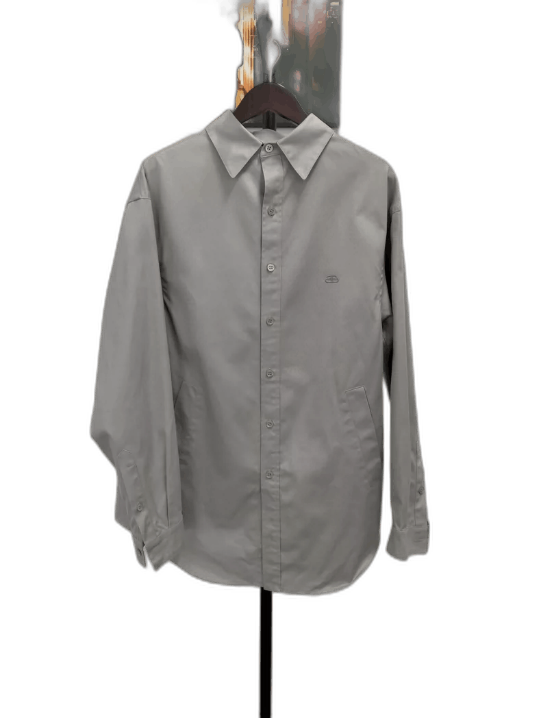Balenciaga Balenciaga Gray Shirt Jacket Size 38 Size US M / EU 48-50 / 2 - 1 Thumbnail