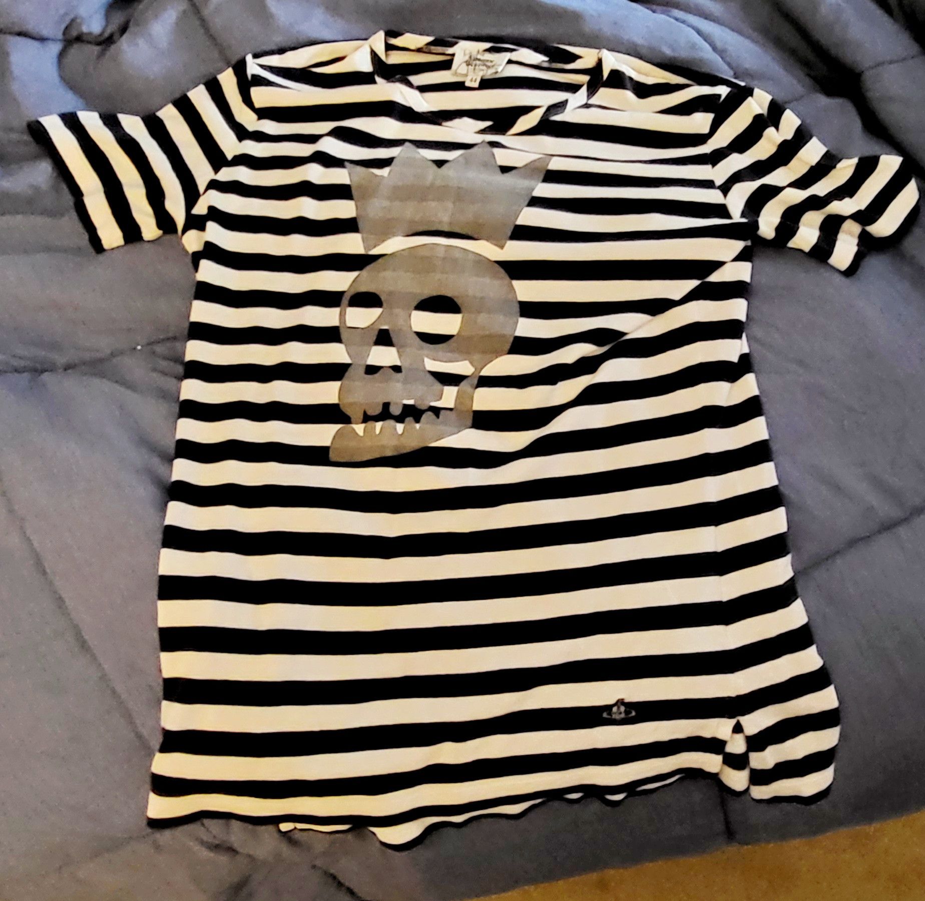 Vivienne Westwood Vivian Westwood Striped Skull shirt | Grailed