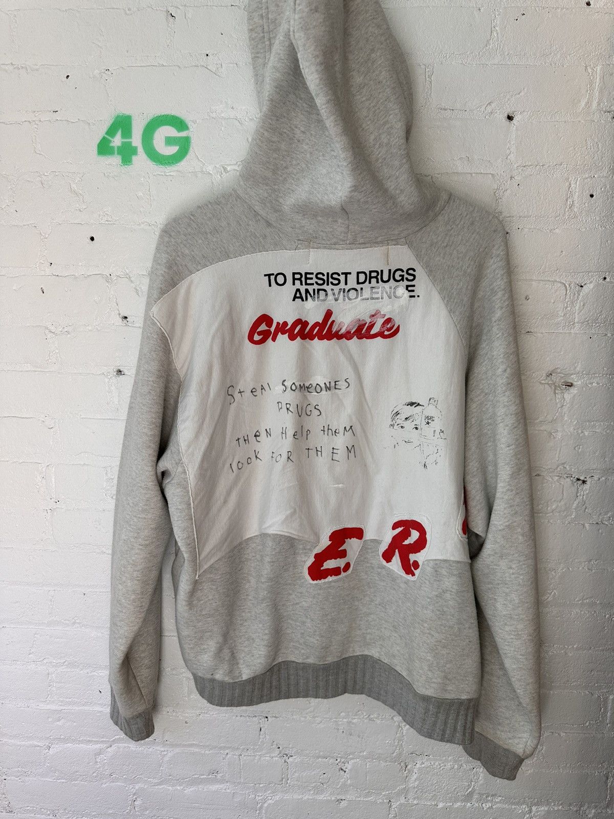 Enfants Riches Deprimes ERD 1 of 5 HAND DRAWN DRUGS DARE HOODIE M-XL Size US M / EU 48-50 / 2 - 3 Thumbnail