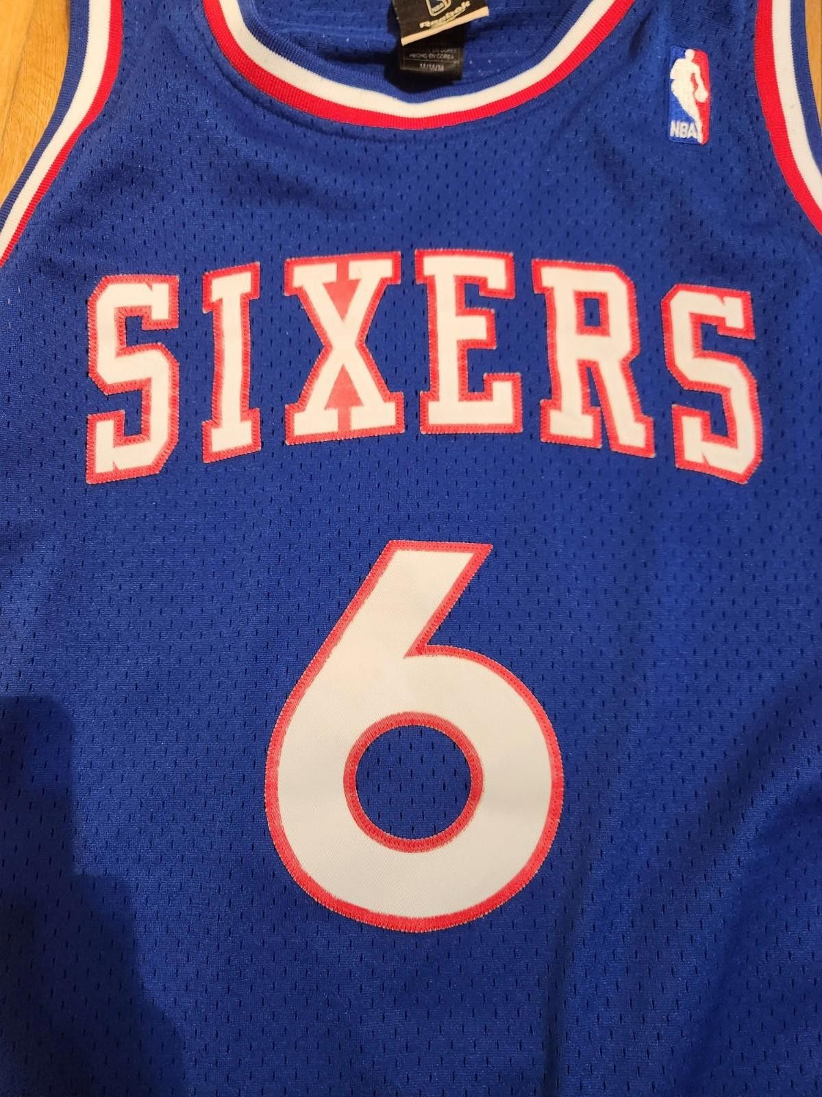 Reebok VTG Reebok NBA Philadelphia 76ers Julius Erving Jersey M Size ONE SIZE - 2 Thumbnail
