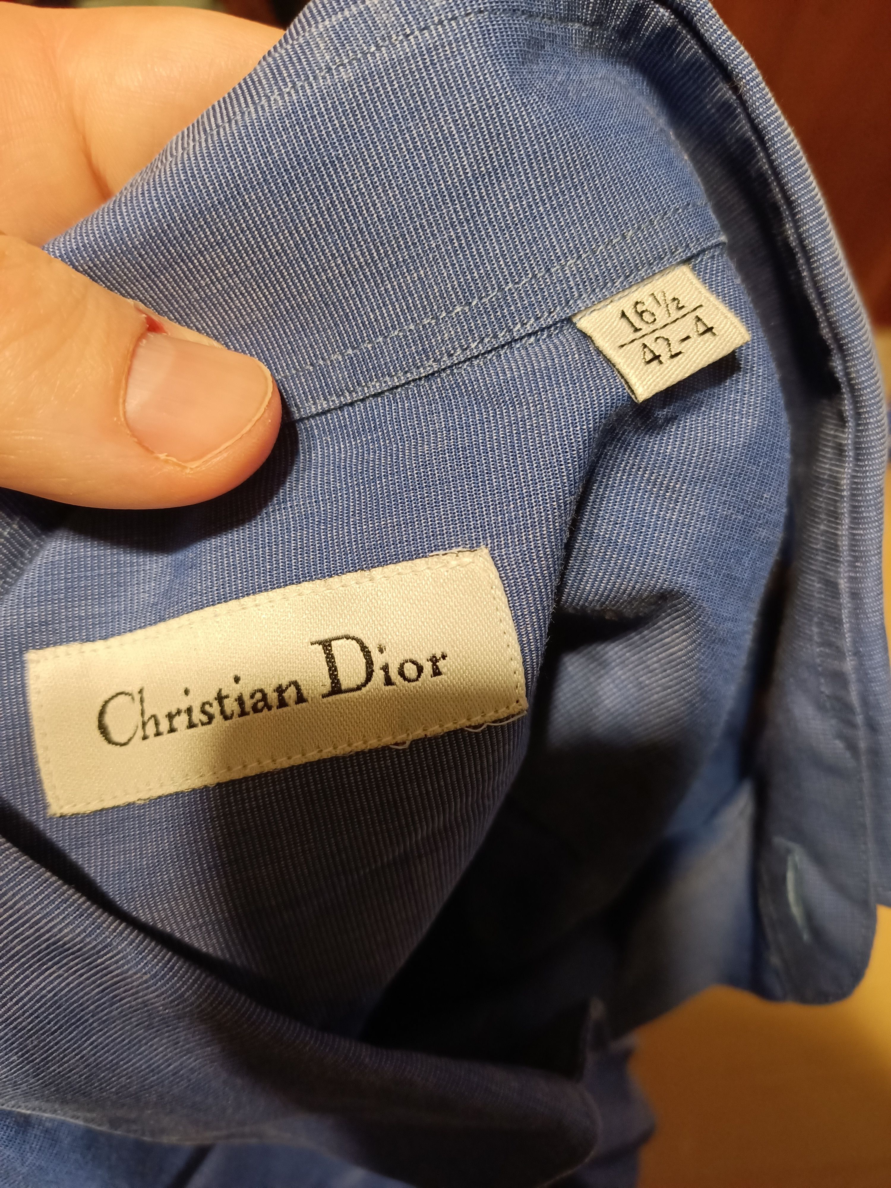 Christian Dior Monsieur Christian Dior up button shirt Size US L / EU 52-54 / 3 - 4 Thumbnail
