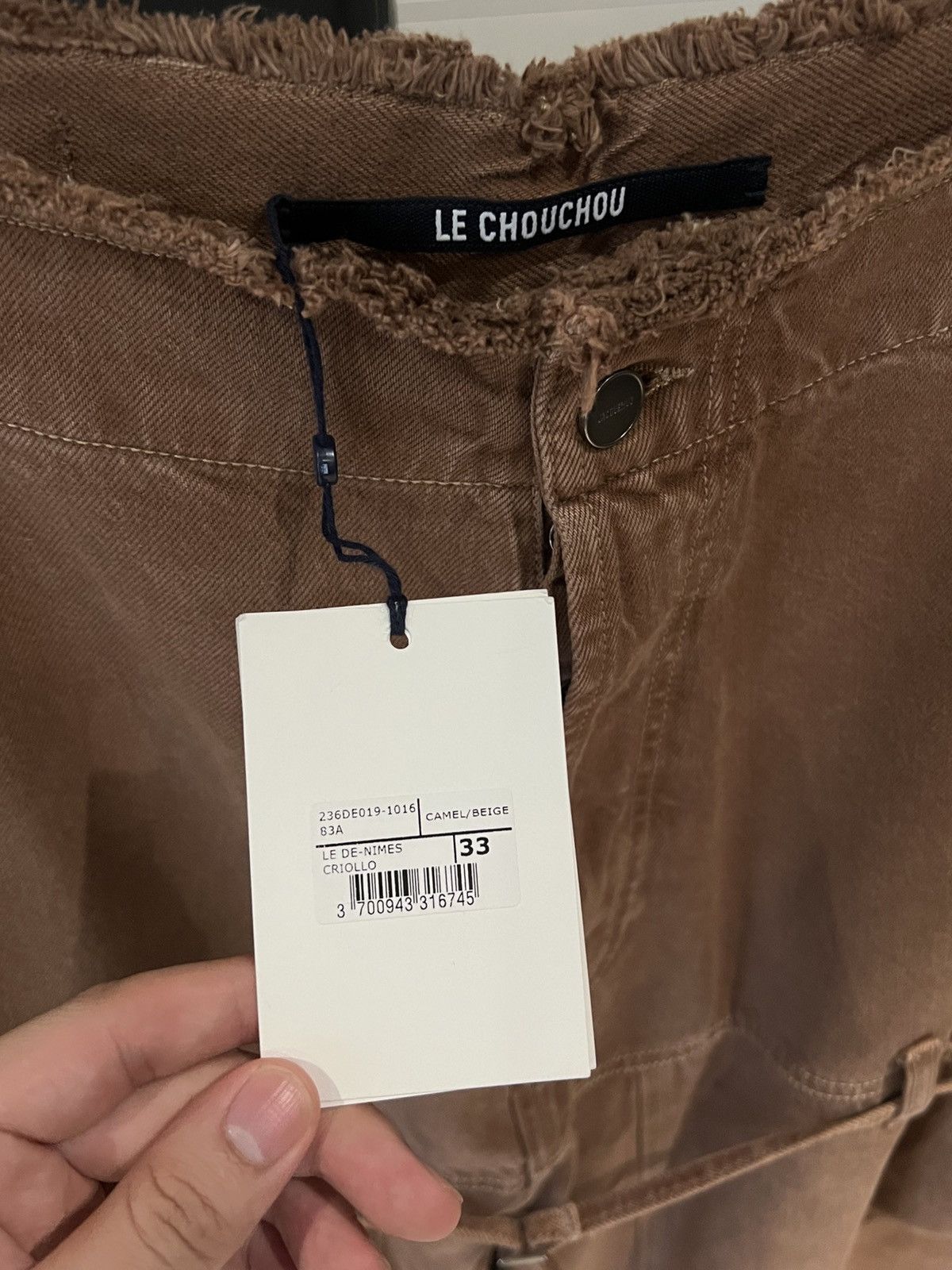 Jacquemus JACQUEMUS Le Chouchou - 'Le de Nîmes Criollo' Jeans Size US 33 - 6 Thumbnail
