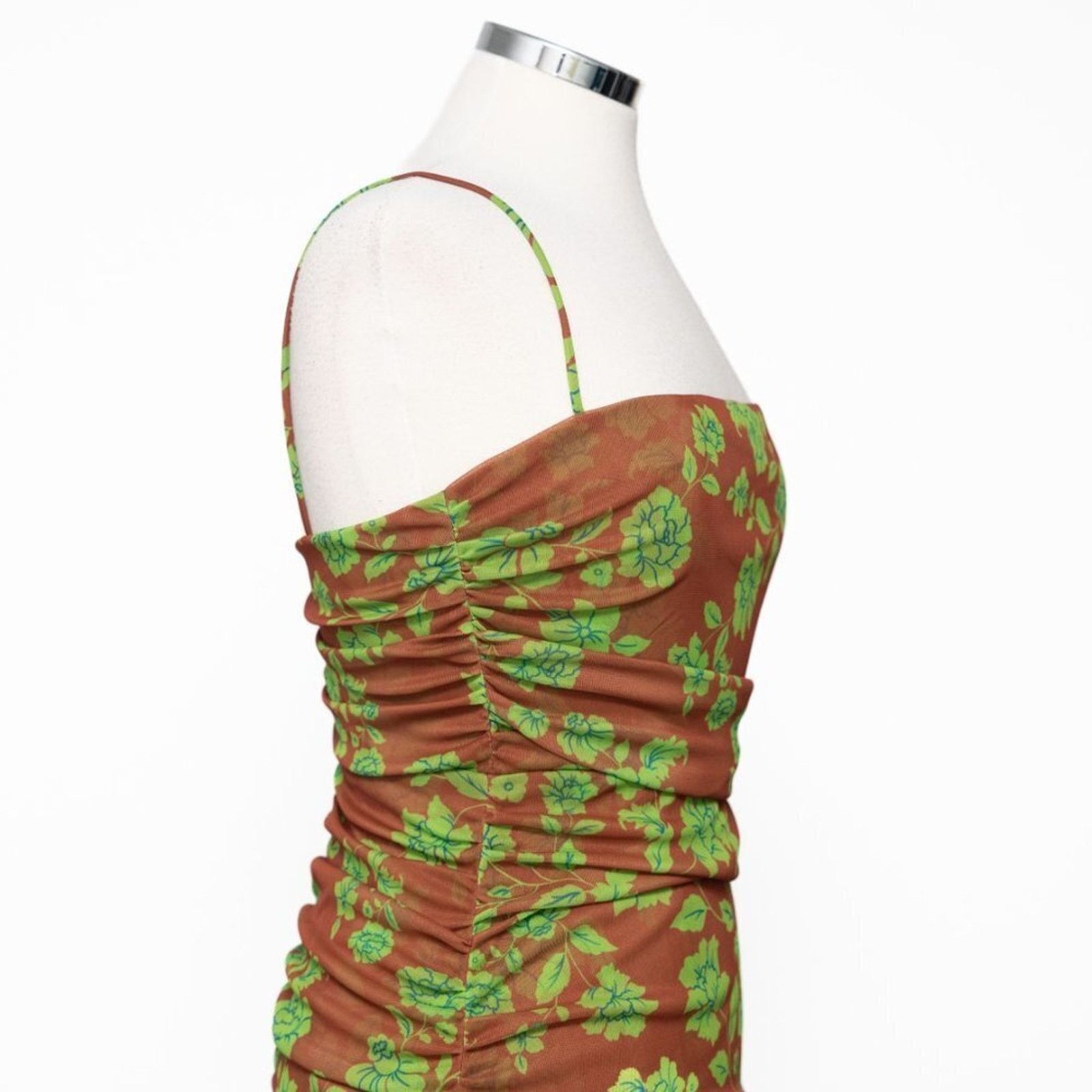 BEC + BRIDGE BEC & BRIDGE. Blossom Ruched Minidress. Size M / US 6-8 / IT 42-44 - 7 Thumbnail
