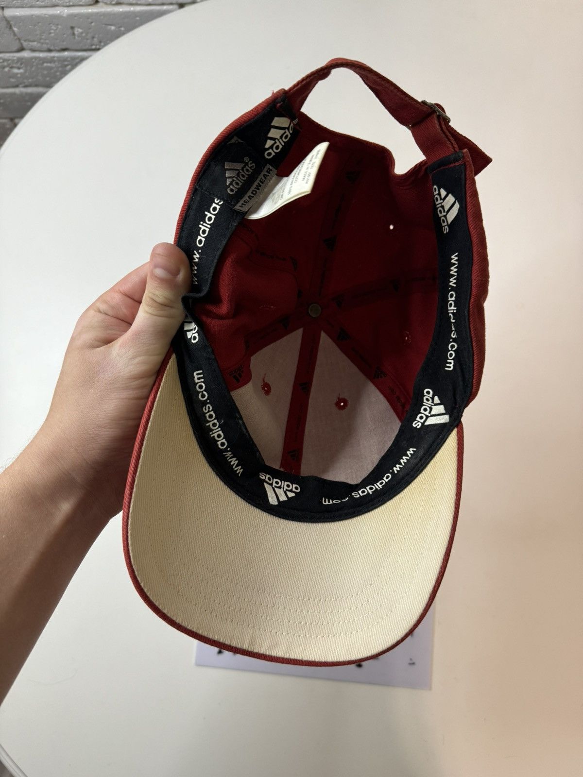 Vintage Adidas vintage cap hat Size ONE SIZE - 5 Thumbnail