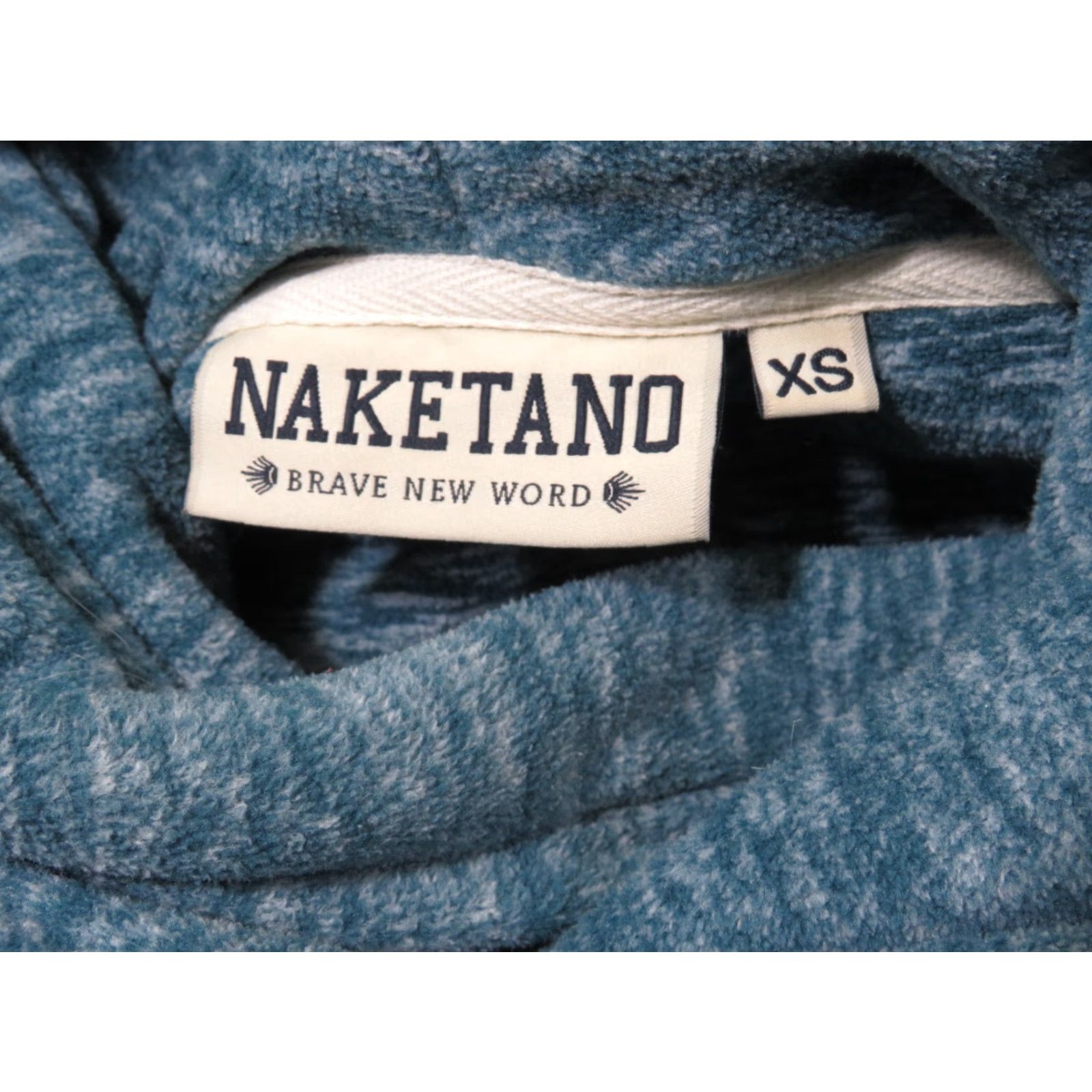 Vintage Naketano Brave New World Women's Long Sleeve Hoodie Pullover Sweatshirt XS Green Cowl Neck Logo Likelihood: Regular Fit, Hooded, Machine Washable Size XS / US 0-2 / IT 36-38 - 7 Thumbnail