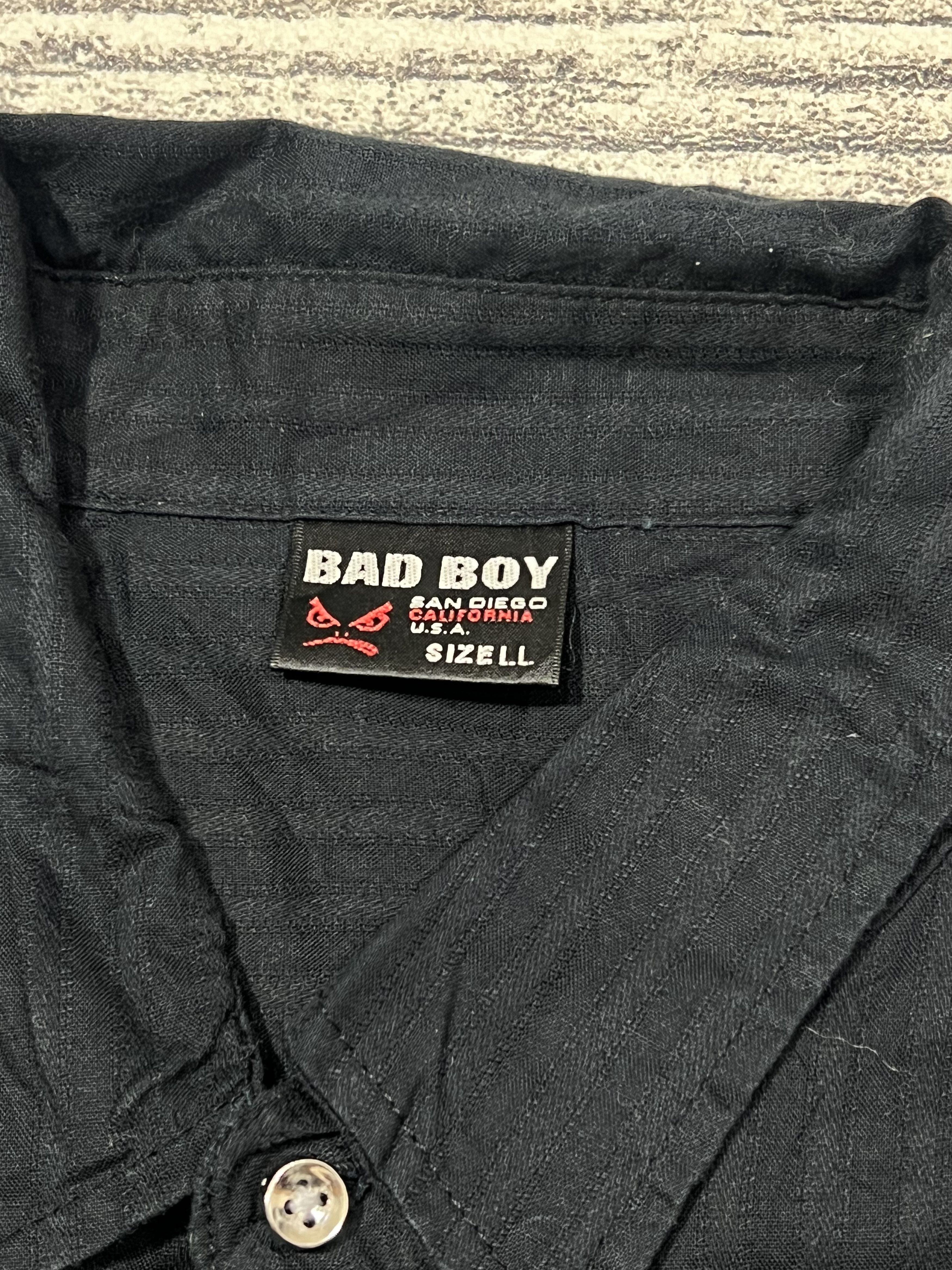 Japanese Brand 2000s Badboy Hysteric Poem Skull Cross Shirt y2k Lgb Ifsix Size US M / EU 48-50 / 2 - 5 Thumbnail