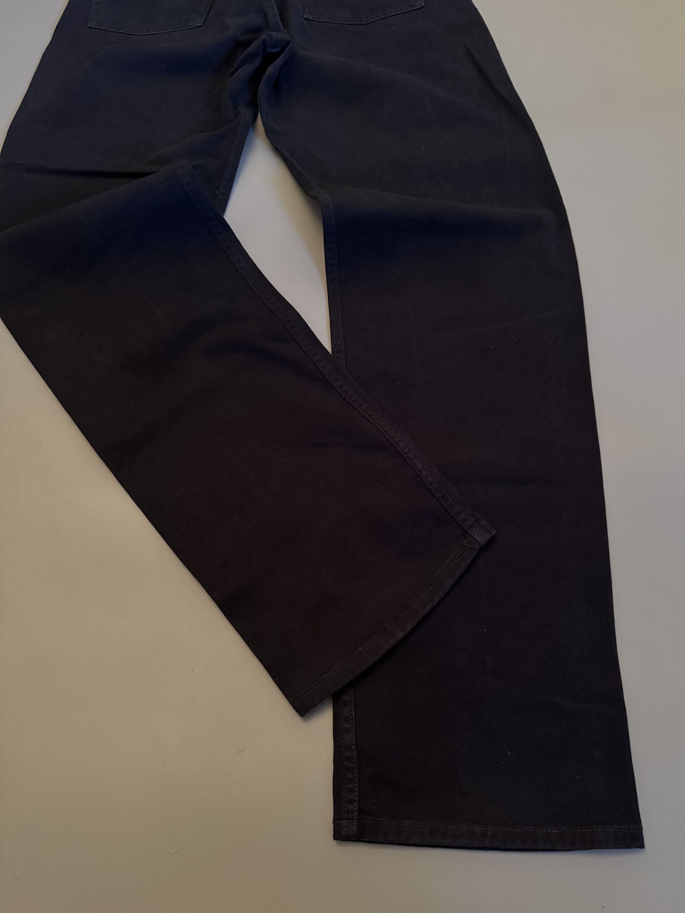 Giorgio Armani Vintage 90s Giorgio Armani Black Denim Jeans Size US 33 - 3 Thumbnail