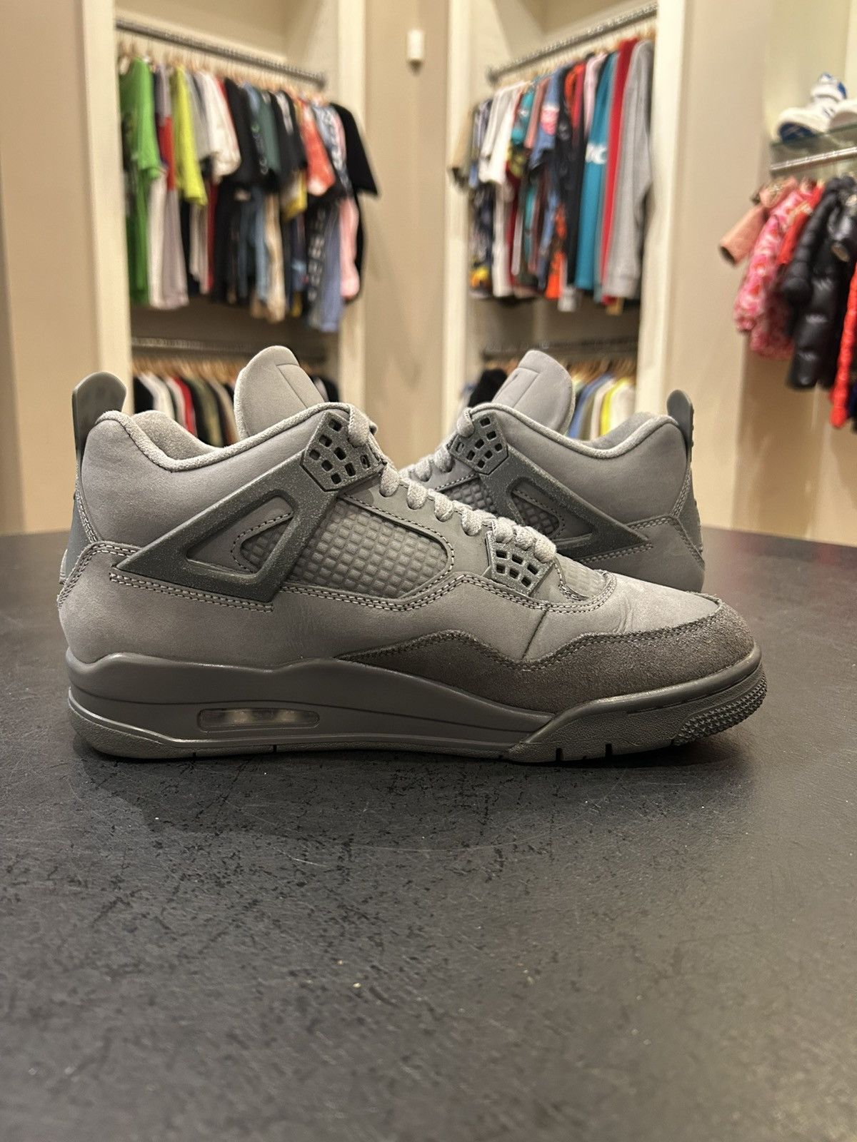 Jordan Brand Jordan 4 Retro ‘Paris Olympics Wet Cement’ Size US 8.5 / EU 41-42 - 3 Thumbnail