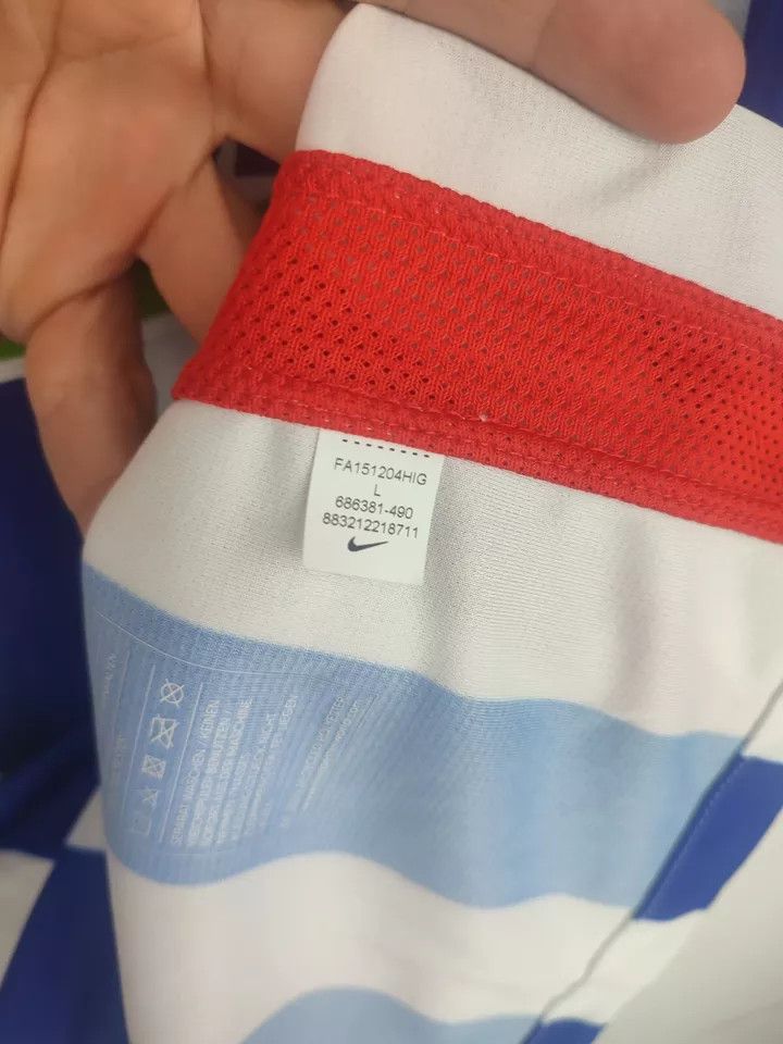 Nike HERTHA BSC BERLIN 2015/16 HOME #10 BEN-HATIRA matchworn Size US L / EU 52-54 / 3 - 7 Thumbnail