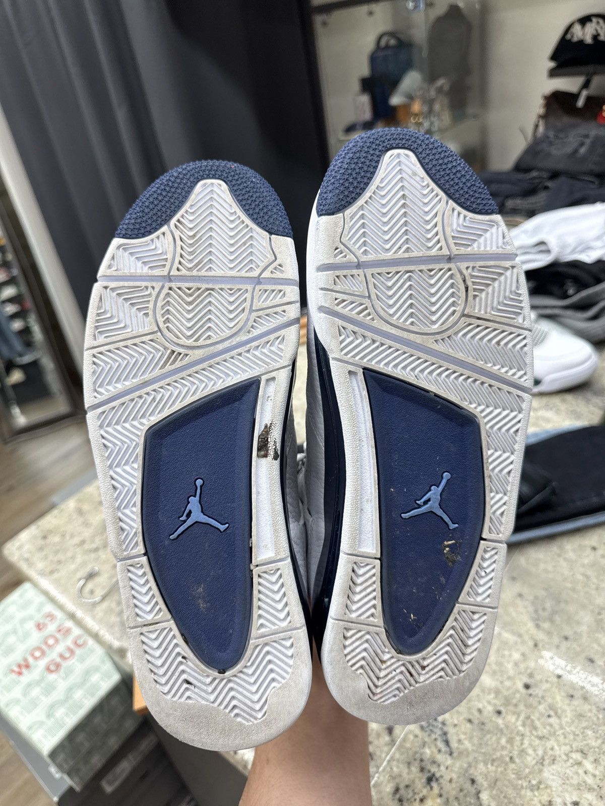 Jordan Brand Jordan 4 Retro Columbia 2015 Size US 9.5 / EU 42-43 - 5 Thumbnail