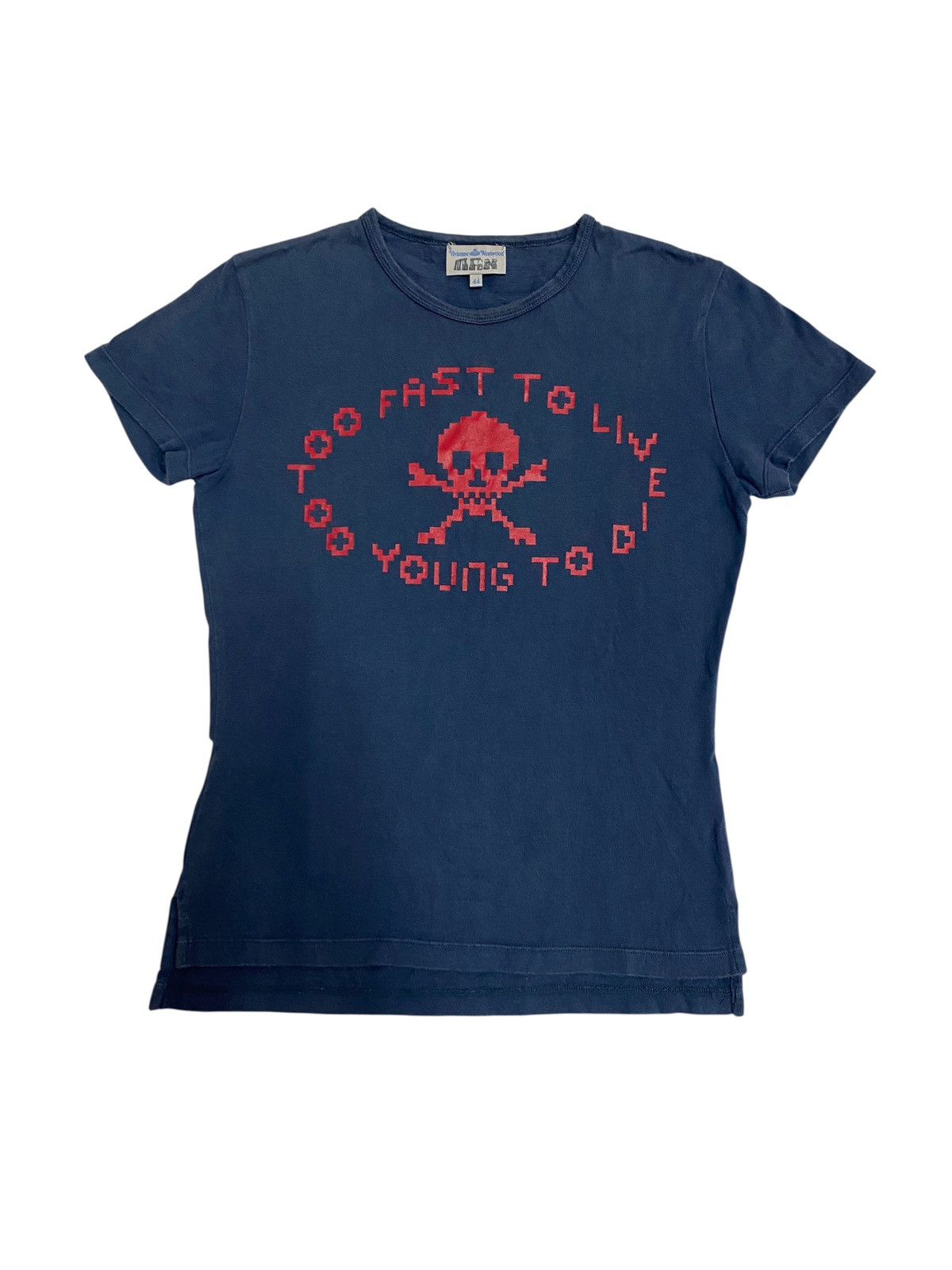 Vivienne Westwood Vivieene westwood to fast to live to youg to die tshirt Size US S / EU 44-46 / 1 - 1 Thumbnail