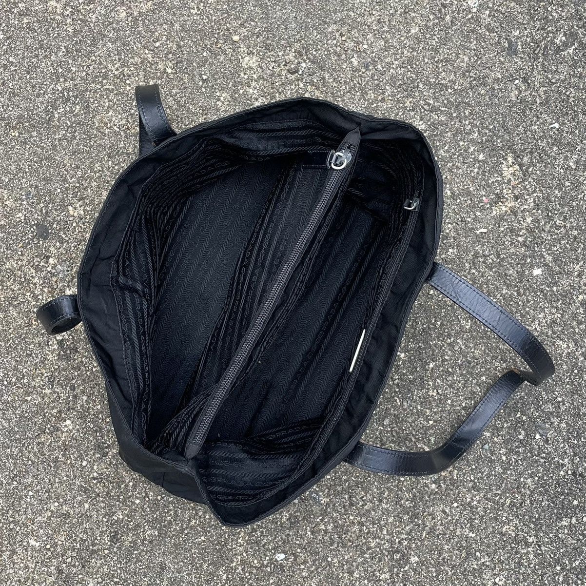 Prada Prada Black Nylon Tote Size ONE SIZE - 10 Thumbnail