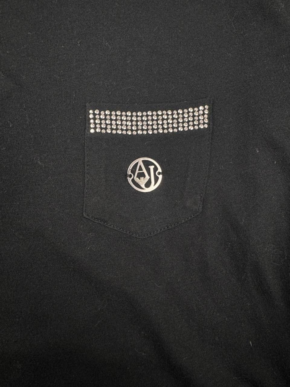Armani Armani Jeans Women Long Sleeve Top Black Size Medium Size M / US 6-8 / IT 42-44 - 5 Thumbnail
