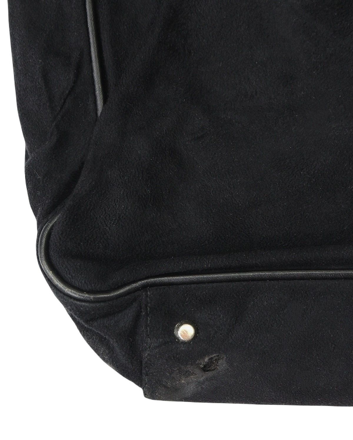 Courreges 2000S COURRÈGES BLACK SUEDE & FAUX FUR TOTE BAG Size ONE SIZE - 7 Thumbnail