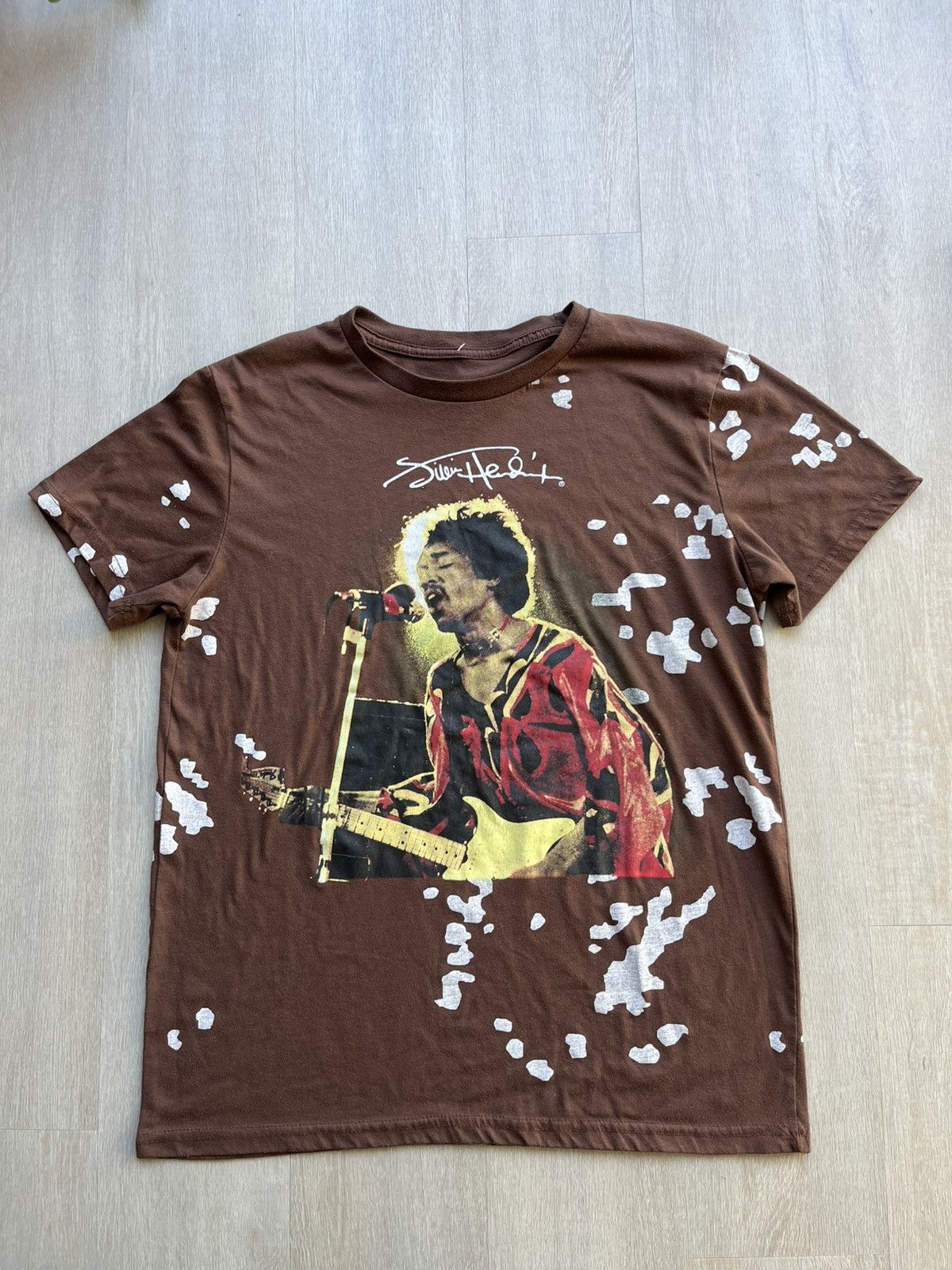 Vintage Jimi Hendrix Shirt Large Size US L / EU 52-54 / 3 - 2 Thumbnail