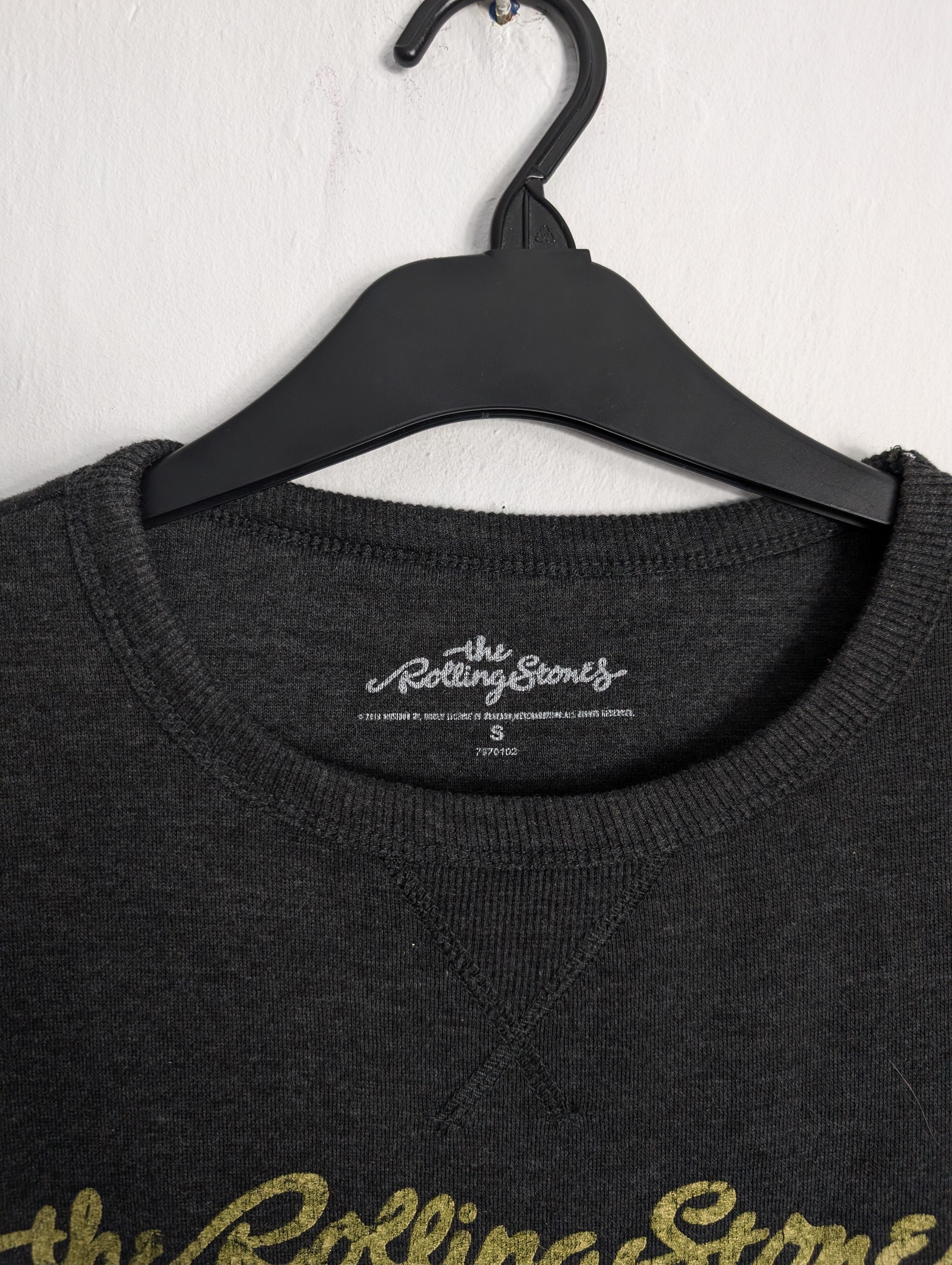 Band Tees × The Rolling Stones The Rolling Stones Tongue Logo Sweatshirt Rock Band Crewneck Size US S / EU 44-46 / 1 - 3 Thumbnail
