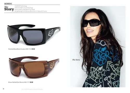 Fox Racing × Oakley 2007 Oakley Fox Racing Sunglasses The Story 2000s Fox Head Size ONE SIZE - 3 Thumbnail