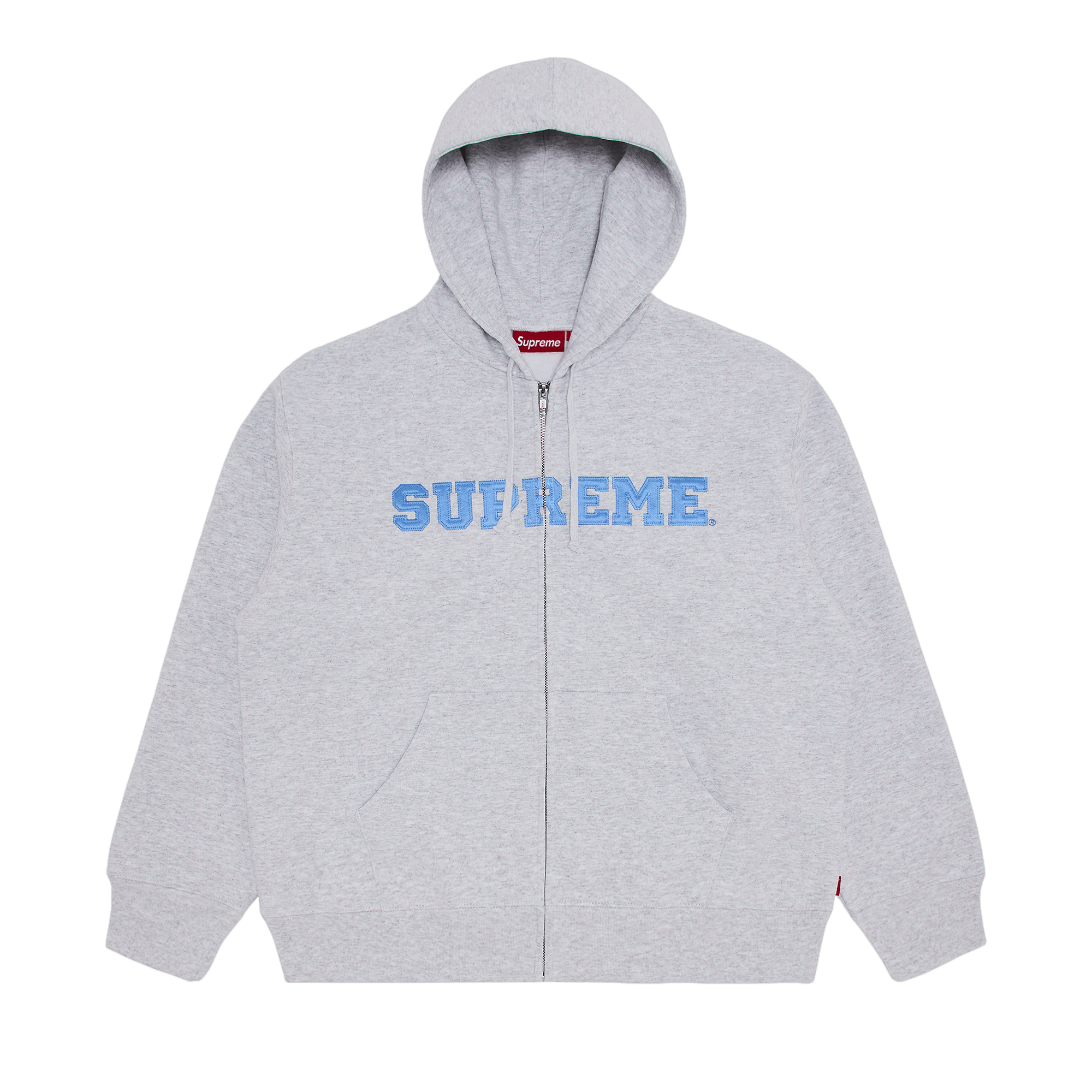 Supreme Supreme Collegiate Half Zip Pullover in Ash Grey | Grailed