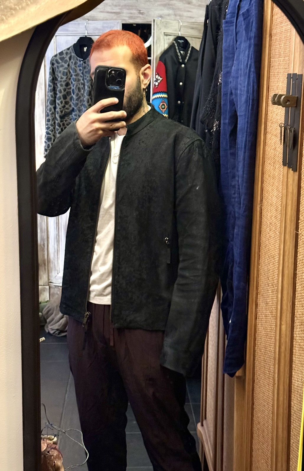 Ann Demeulemeester Ann Demeulemeester vintage 2000 leather jacket XS black Size US XS / EU 42 / 0 - 15 Thumbnail
