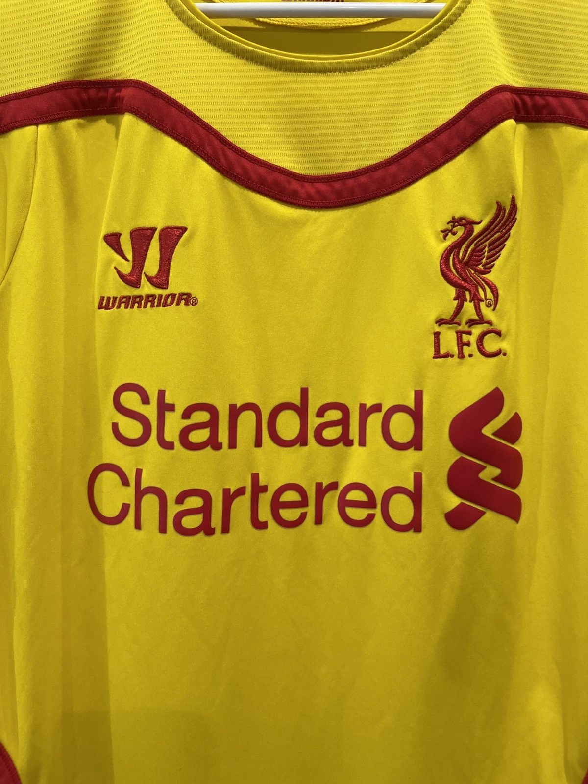 Vintage Liverpool 2014 2015 Warrior Soccer Football Jersey Shirt Size US M / EU 48-50 / 2 - 6 Thumbnail