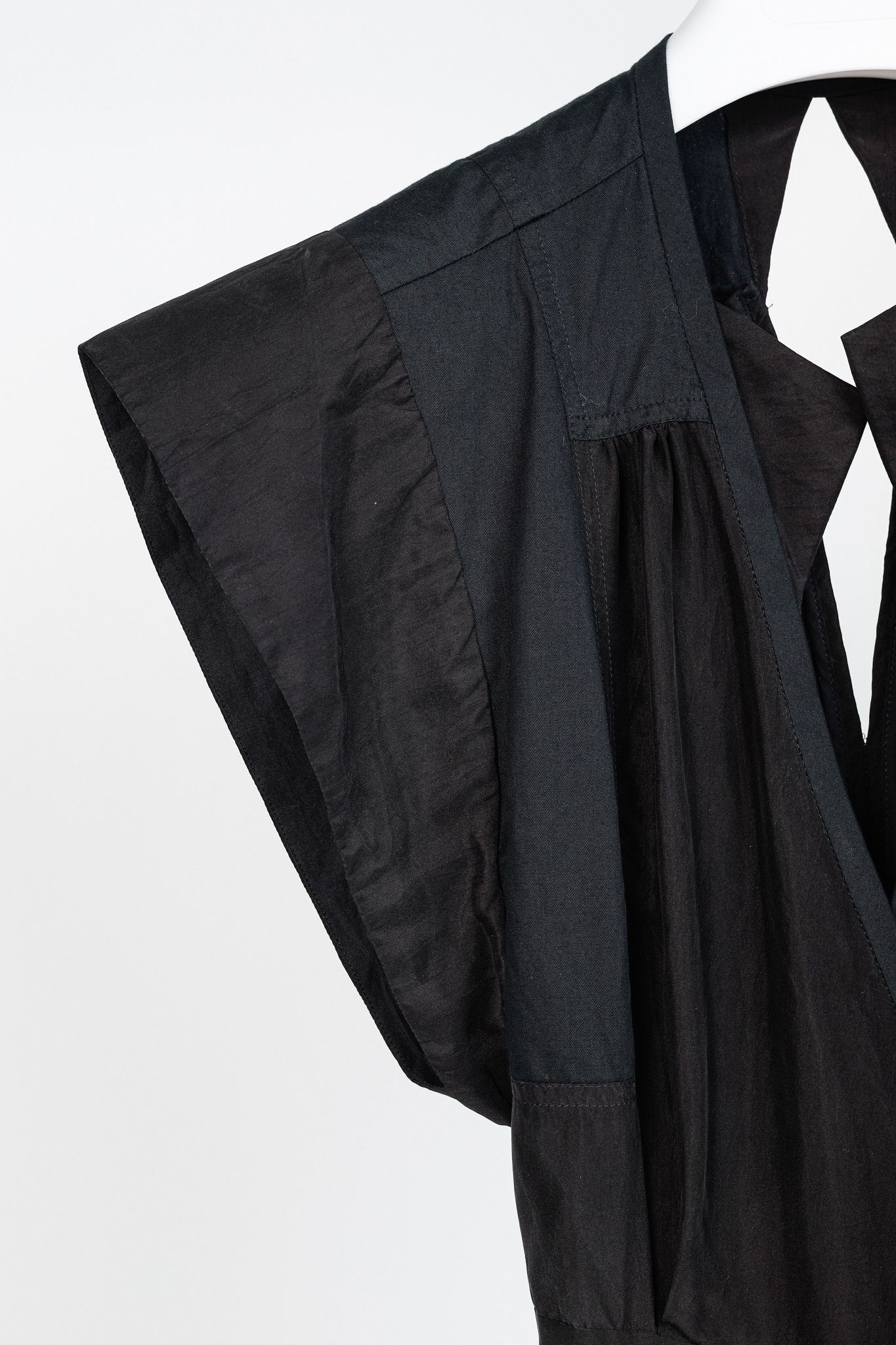 Isabel Marant Isabel Marant Lief Black Silk Wrap-Front Dress Size M / US 6-8 / IT 42-44 - 5 Thumbnail