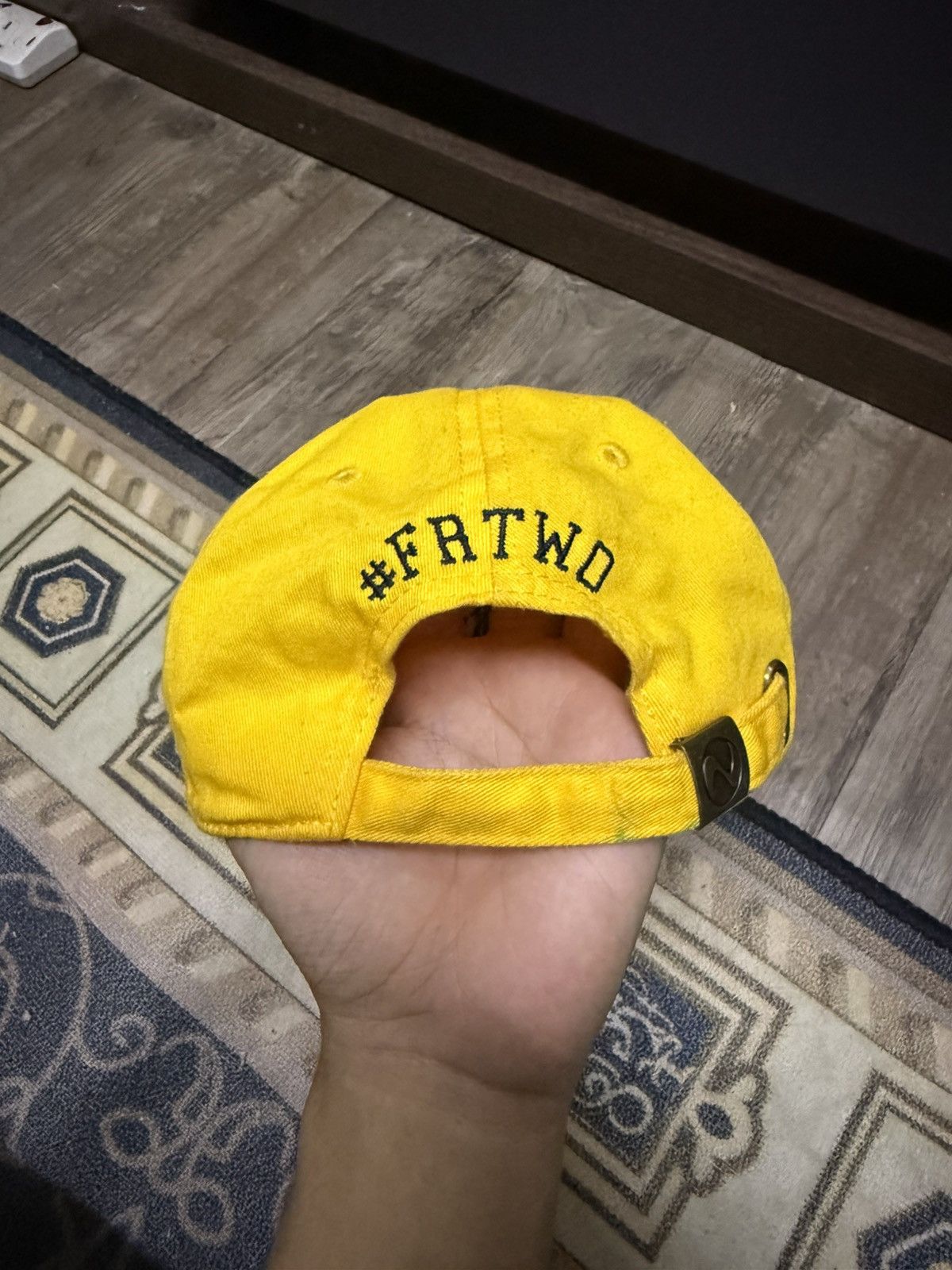 FR2 × Japanese Brand Rare colour ❗️Newhattan x Fr2 adjustable cap Size ONE SIZE - 2 Thumbnail