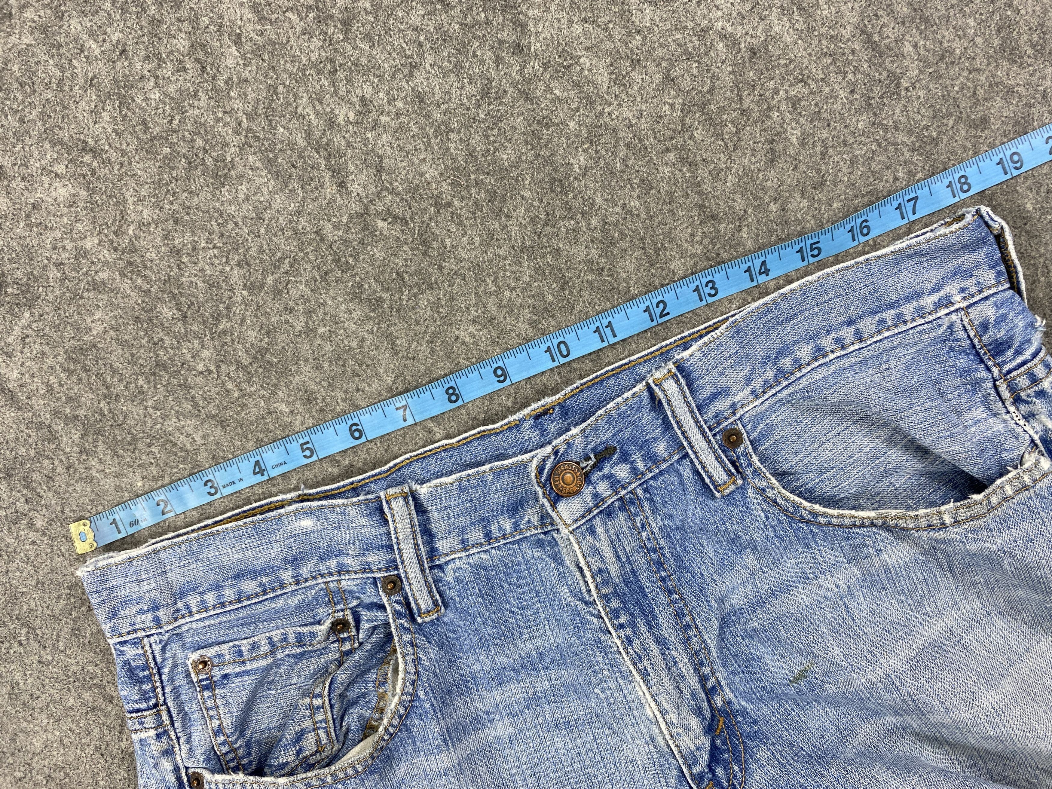 Levi's Blue Wash Vintage Levi's 569 36x32.5 Denim -JN2103 Size US 36 / EU 52 - 5 Thumbnail