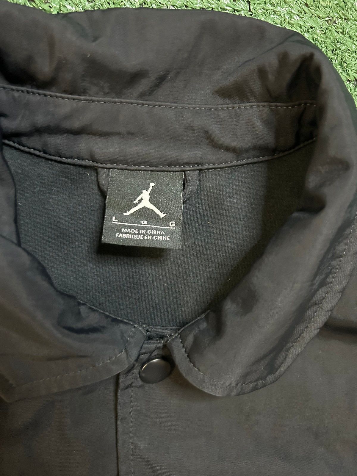 Jordan Brand Nike Jordan space jam black coach jacket Size US L / EU 52-54 / 3 - 4 Thumbnail