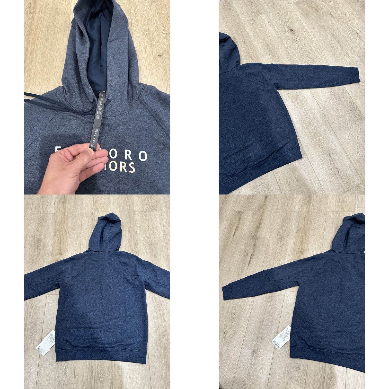 Lululemon NWT Lululemon City Sweat Pullover Hoodie Mens M Foxboro Warriors Blue Size US M / EU 48-50 / 2 - 8 Thumbnail