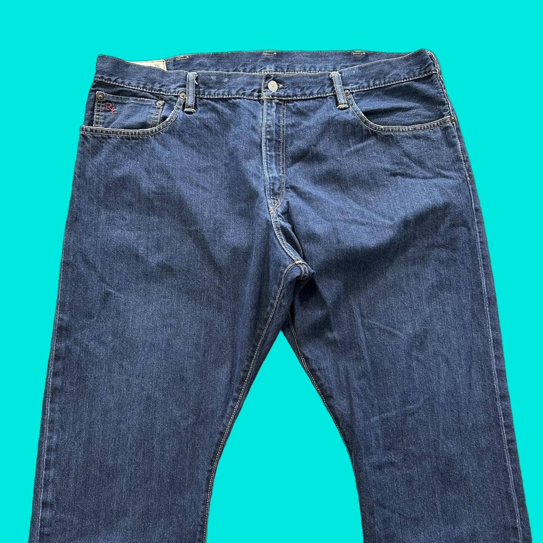 Polo Ralph Lauren Polo Ralph Lauren Jeans Jeans Hampton Straight 42x30 Blue Denim Cotton Polo Ralph Lauren Hampton Straight 42 Mens Blue Denim Cotton Jeans Size US XL / EU 56 / 4 - 1 Thumbnail