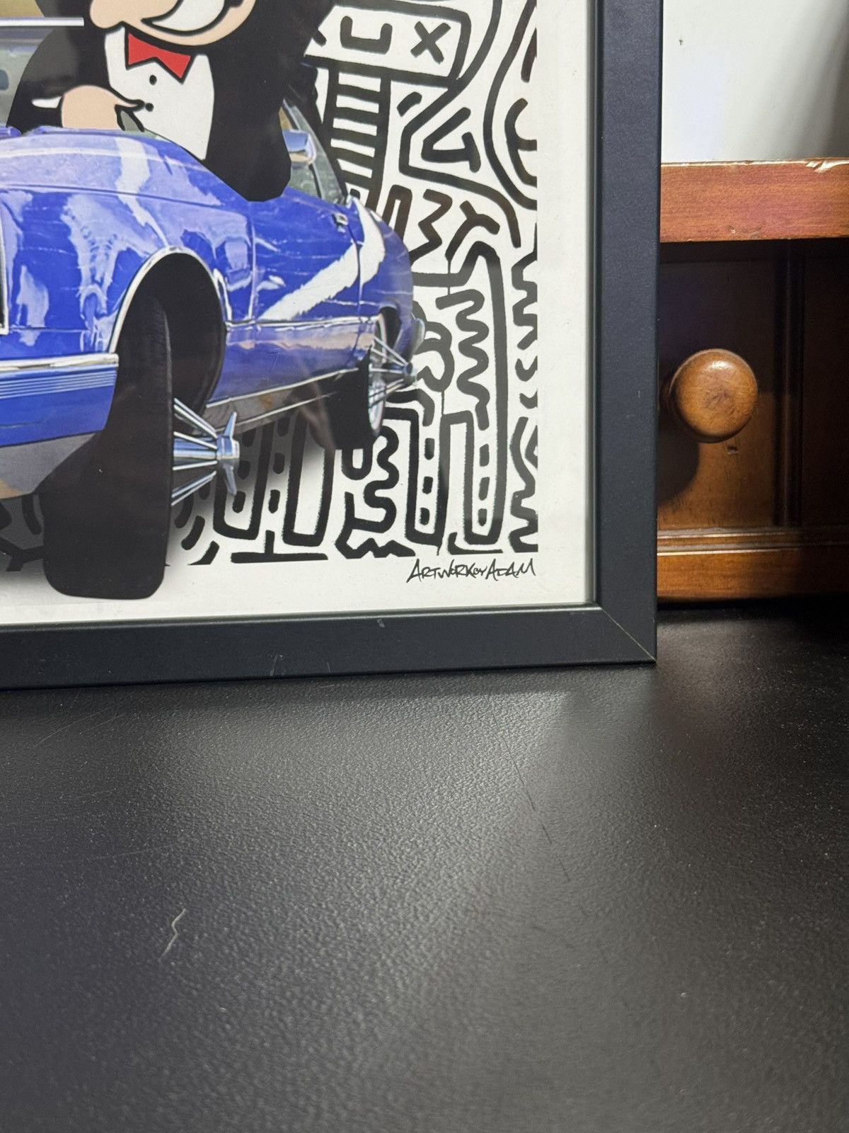 Other Art Work By Adam “The Jump Off pt. 2” #193/250 Framed Print Size ONE SIZE - 4 Thumbnail