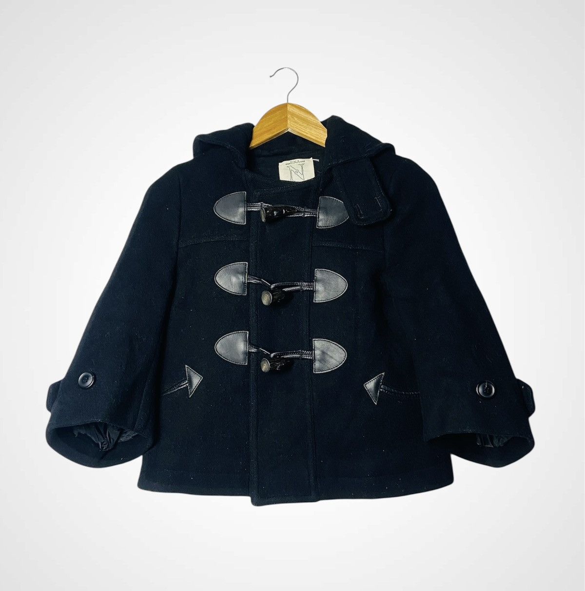 Hysteric Glamour RNA Inc Wool Duffle Coat (Punk Brand) Size M / US 6-8 / IT 42-44 - 3 Thumbnail
