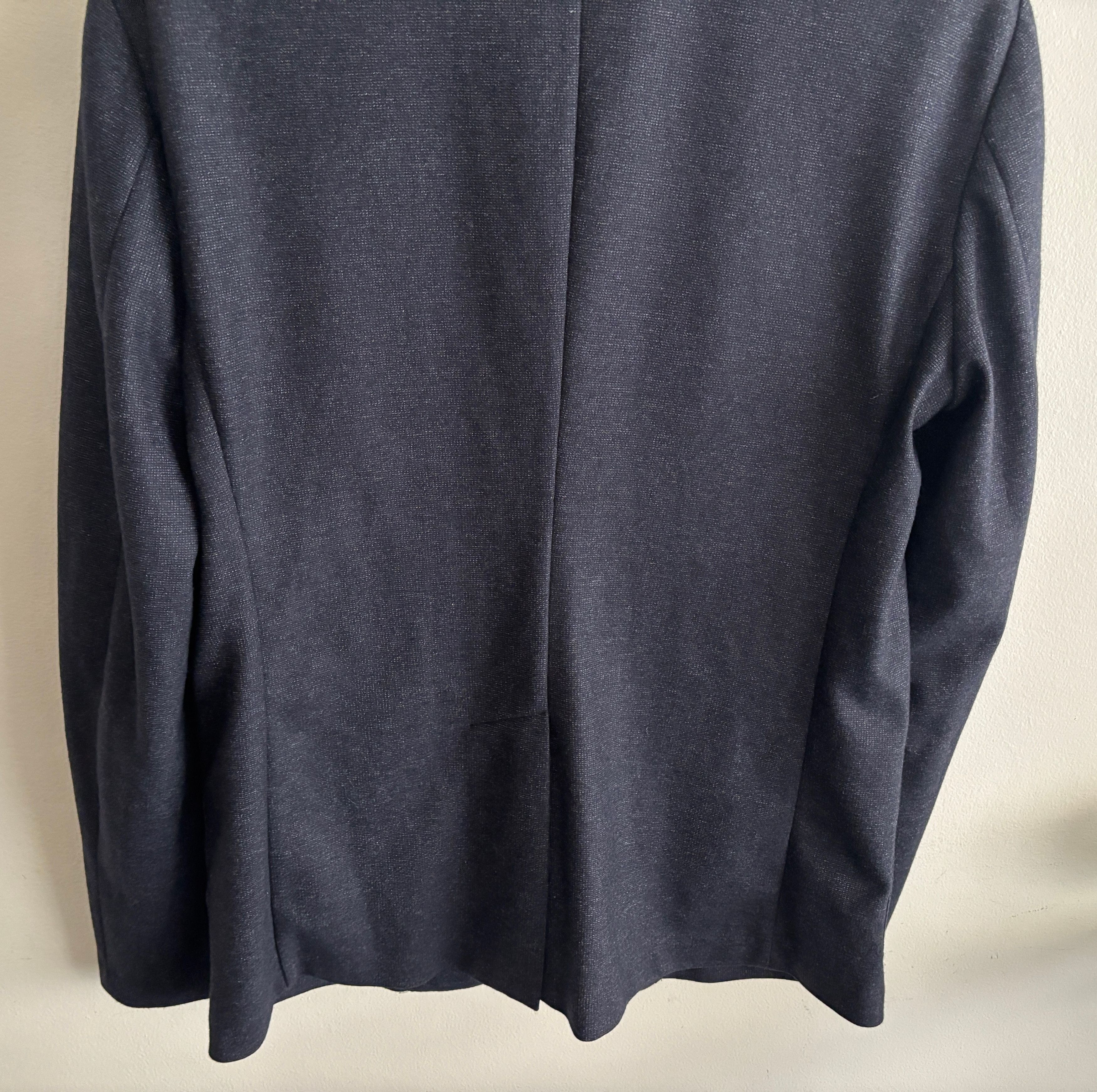 Barena Monocle 3 roll 2 Unstructured Navy Wool Cashmere Sport Coat Size 44R - 13 Thumbnail