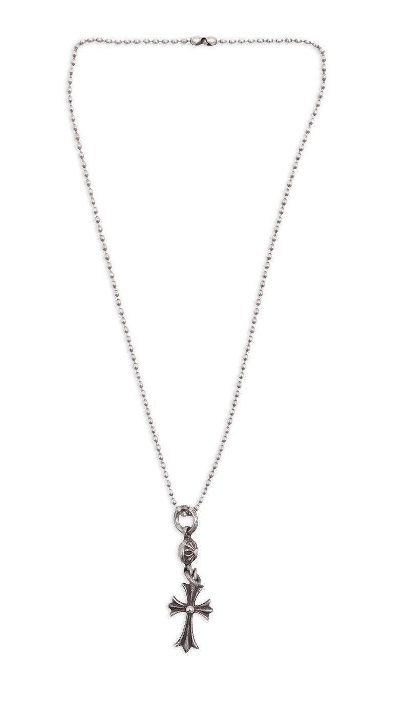 Chrome Hearts Chrome Hearts Ball Tiny CH Cross Pendant Size ONE SIZE - 3 Thumbnail
