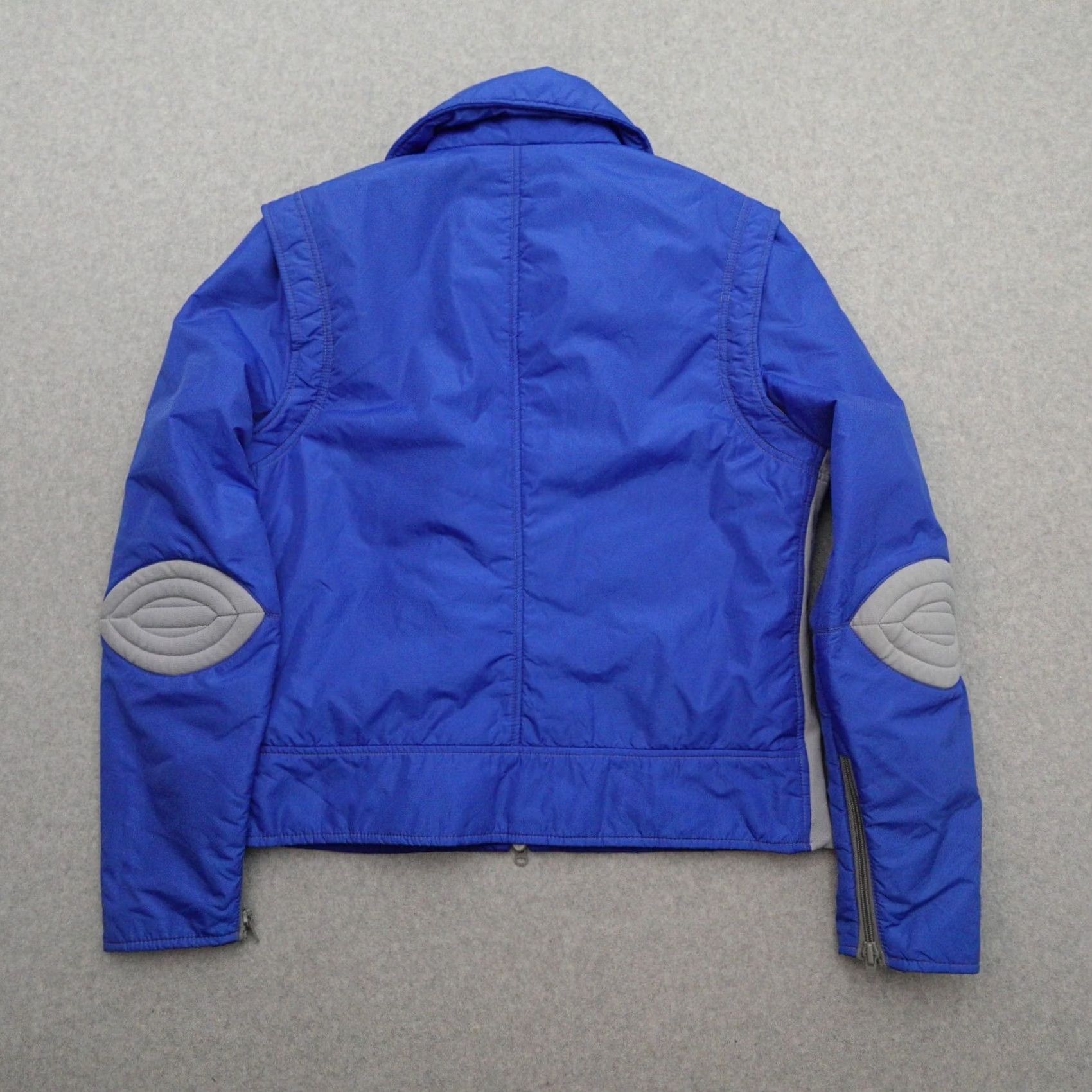 Ellesse VINTAGE ELLESSE Jacket Mens Large Blue Nylon Fullzip Size US L / EU 52-54 / 3 - 2 Thumbnail