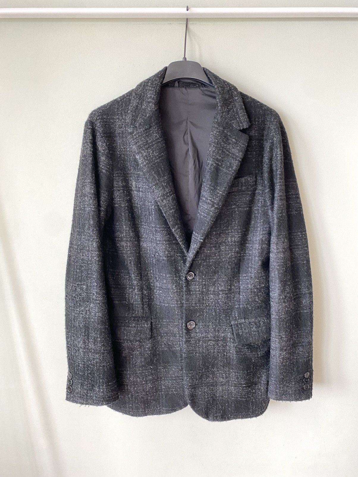 Trussardi Trussardi Jeans wool check Blazer jacket 48 Size US M / EU 48-50 / 2 - 1 Thumbnail