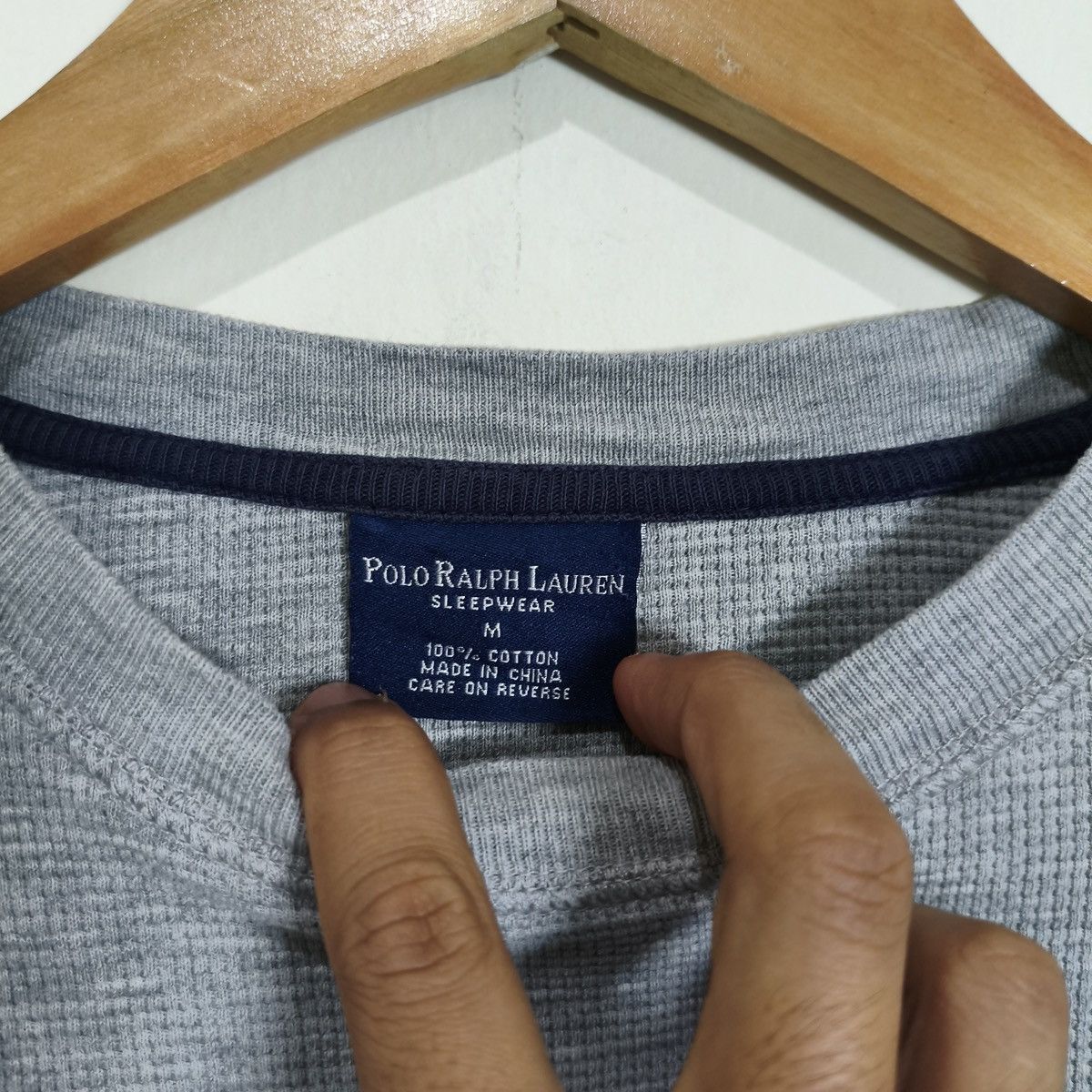 Polo Ralph Lauren Polo Ralph Lauren Waffle-Knit Thermal Sleepwear Size US M / EU 48-50 / 2 - 4 Thumbnail