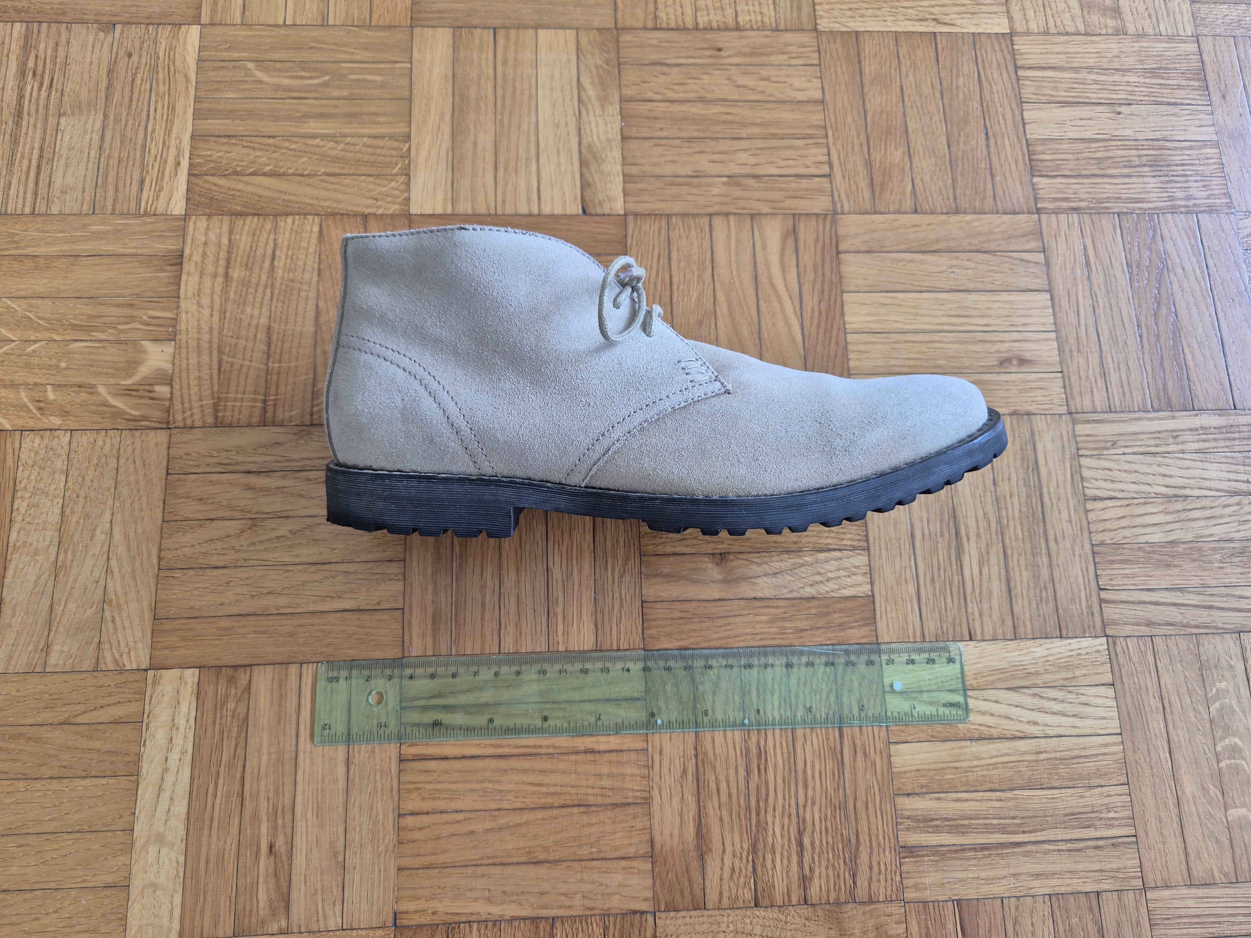 Lands' End Light Beige Suede Chukka Boots Size US 8.5 / EU 41-42 - 10 Thumbnail