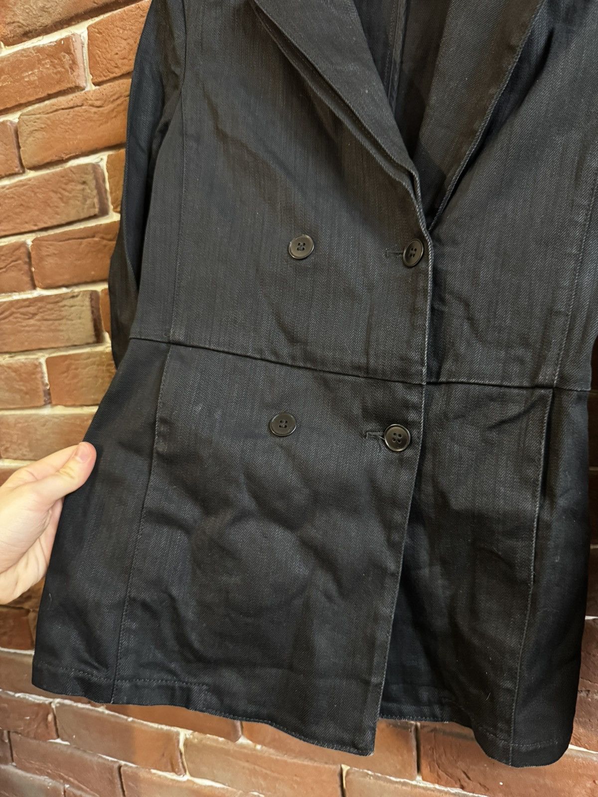 Acne Studios Rare Jil Sander Double Breasted Blazer Hype Designer 36 Size XS / US 0-2 / IT 36-38 - 3 Thumbnail