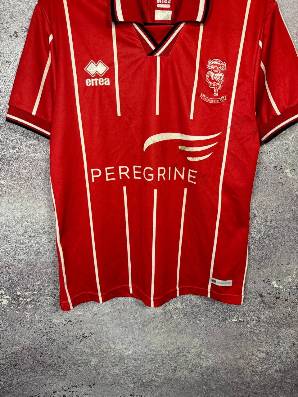 Errea × Vintage Vintage Lincoln City 2020/21 Errea Soccer Jersey Small Size US S / EU 44-46 / 1 - 3 Thumbnail