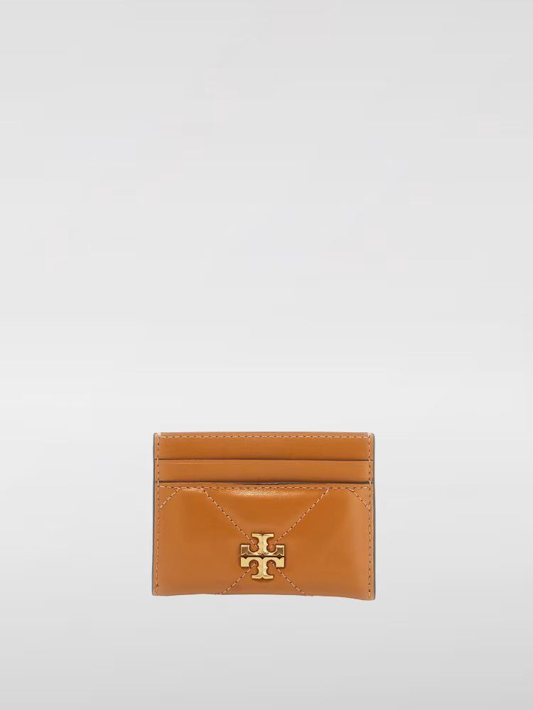 Tory Burch o1s22i1n1024 Size: OS / Quilted Kira Card Holder in Brown Size ONE SIZE - 1 Thumbnail