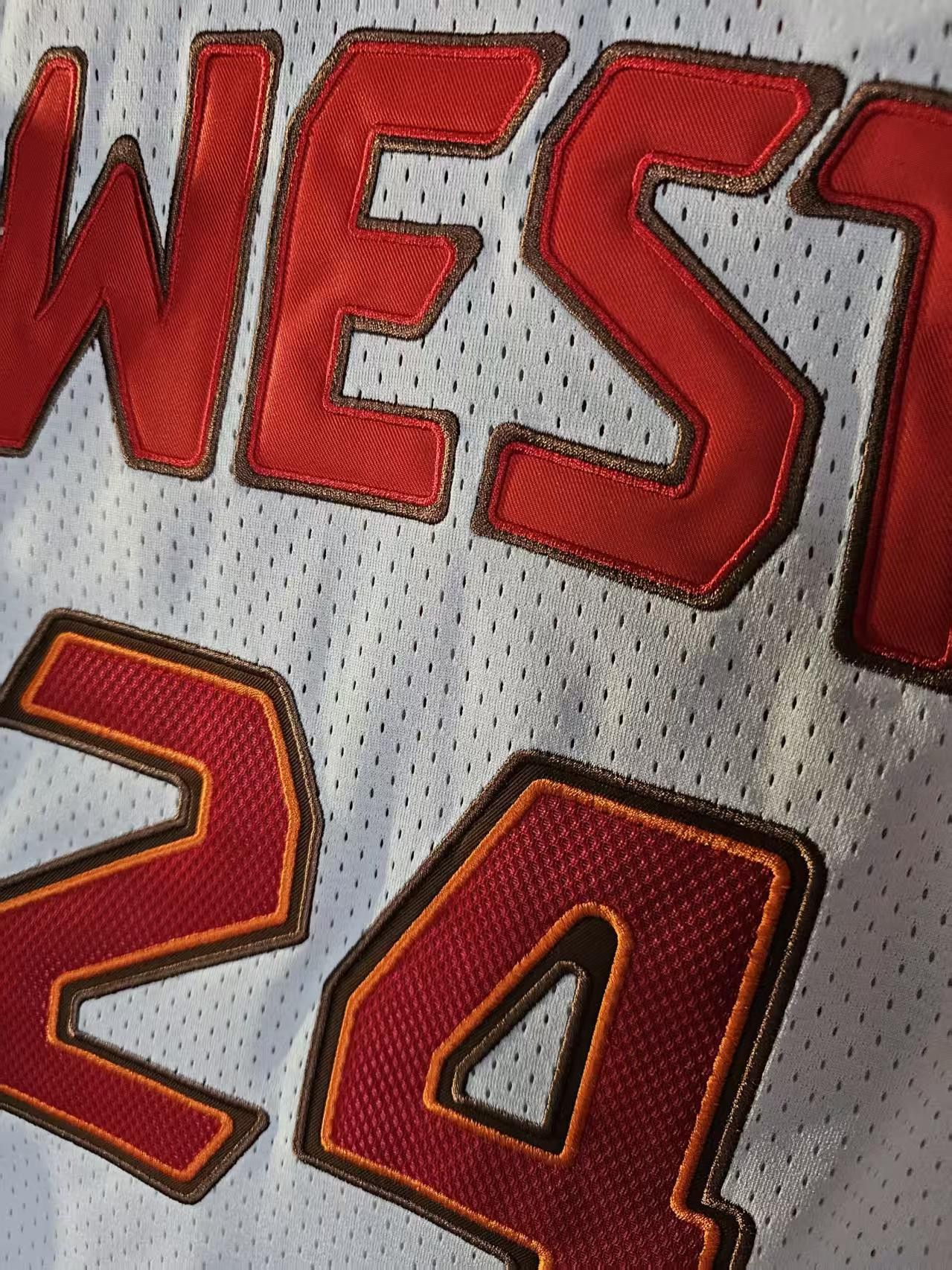 NBA 2009 All Star #24 Kobe Bryant Jersey Double Stitched M Size US M / EU 48-50 / 2 - 4 Thumbnail