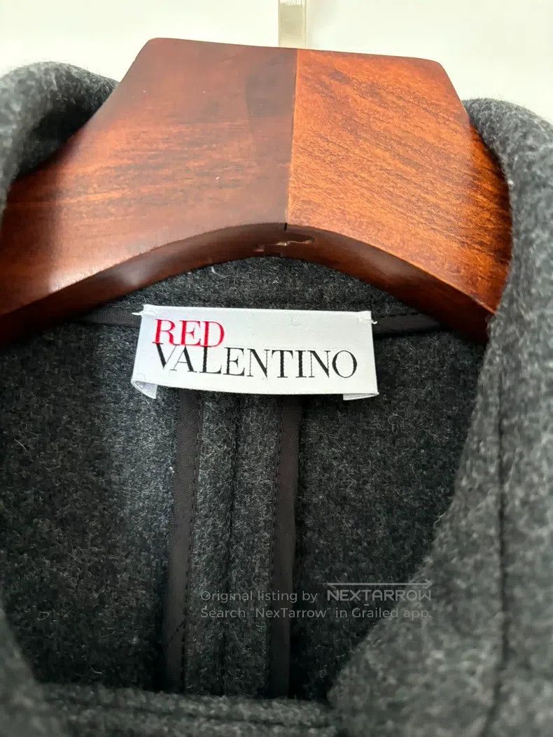 Valentino Valentino Gray woolen cape coat Size S / US 4 / IT 40 - 2 Thumbnail