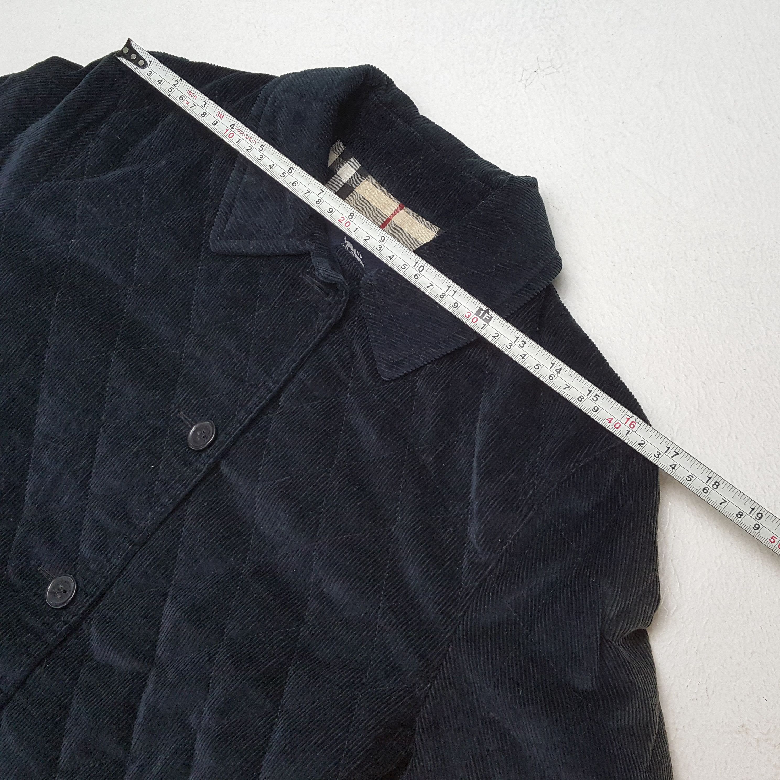 Burberry × Vintage BURBERRY LONDON Fashion Winter Style Custom Art Jacket Size US S / EU 44-46 / 1 - 5 Thumbnail