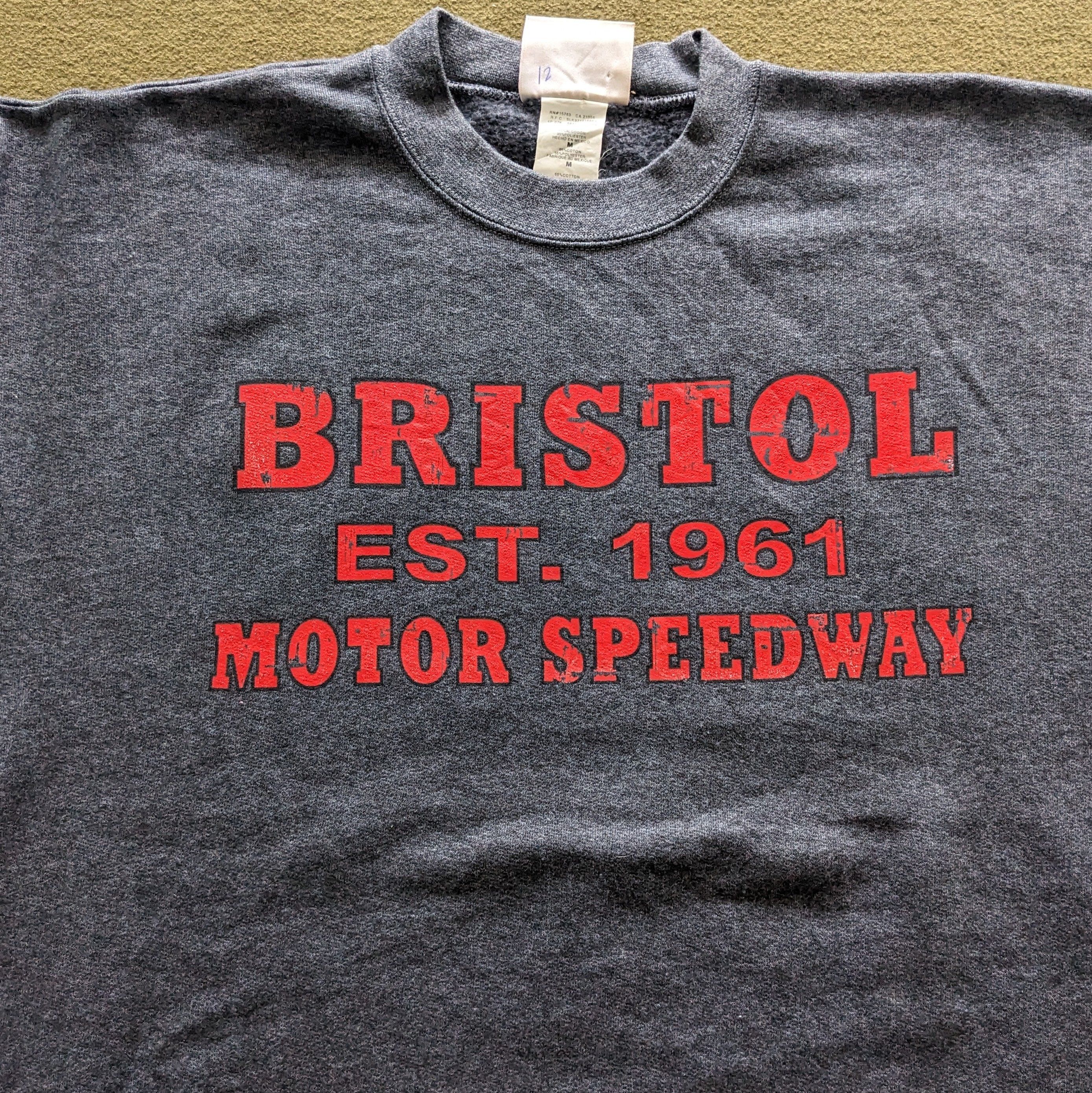 Other Vintage BRISTOL MOTOR SPEEDWAY Crewneck Sweatshirt Size US L / EU 52-54 / 3 - 2 Thumbnail