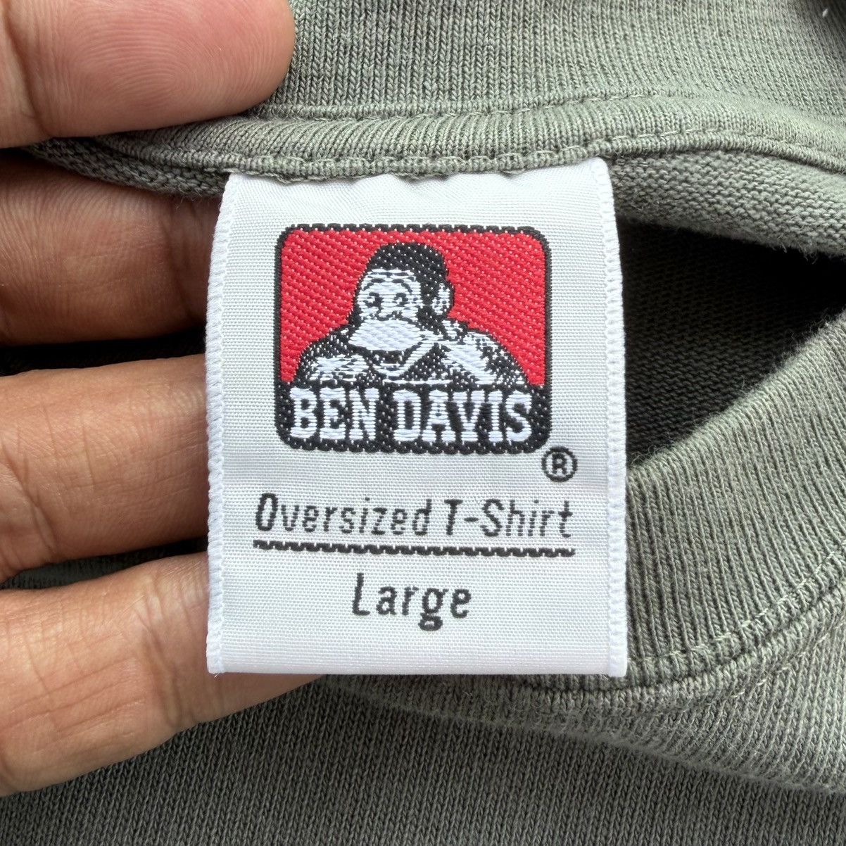 Ben Davis Ben Davis Big Logo Oversized Crewneck Sweatshirt Size US L / EU 52-54 / 3 - 11 Thumbnail