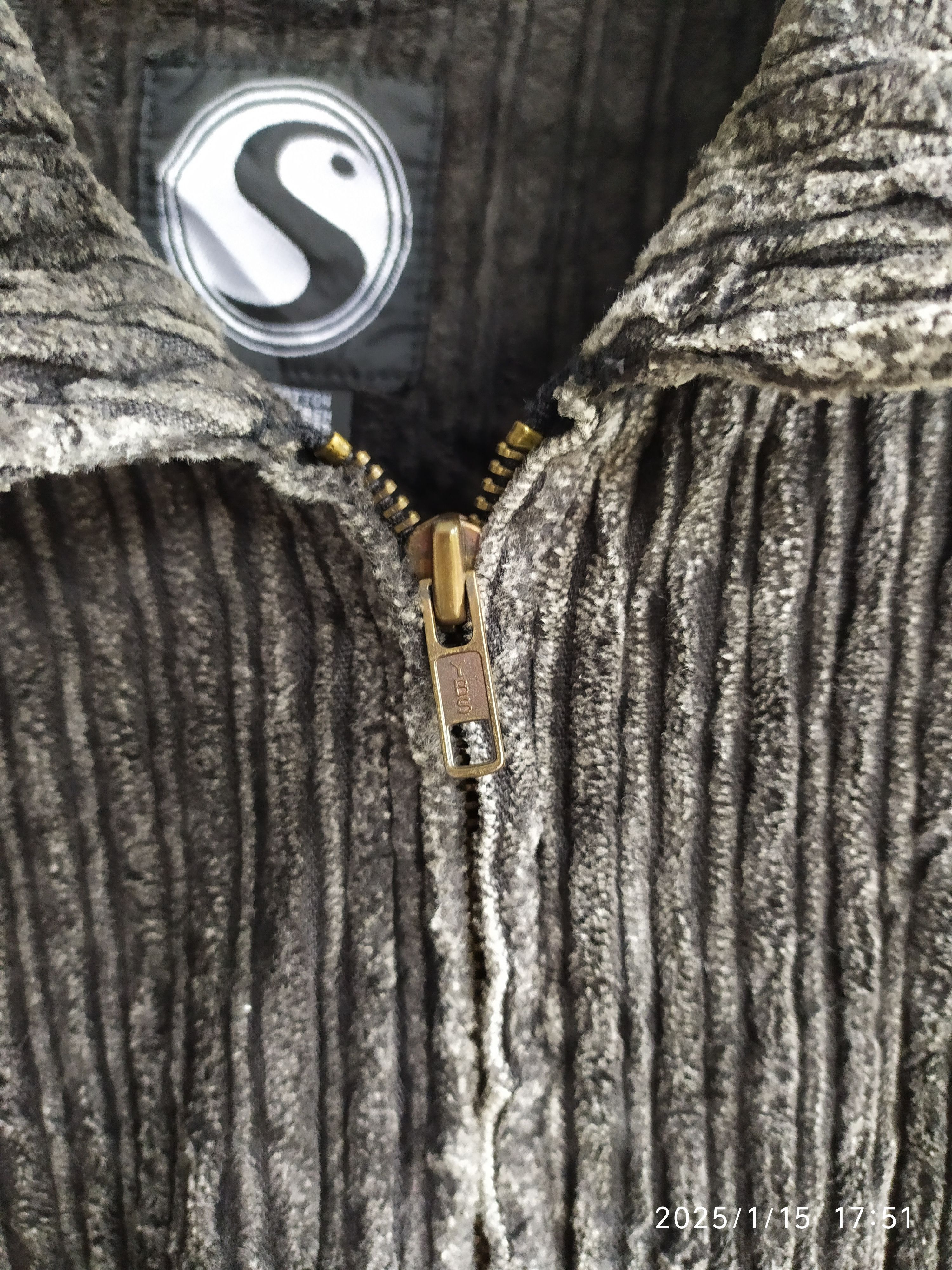 20471120 × Beauty Beast × Japanese Brand Japanese brand stripe Zip Shirt Size US L / EU 52-54 / 3 - 3 Thumbnail