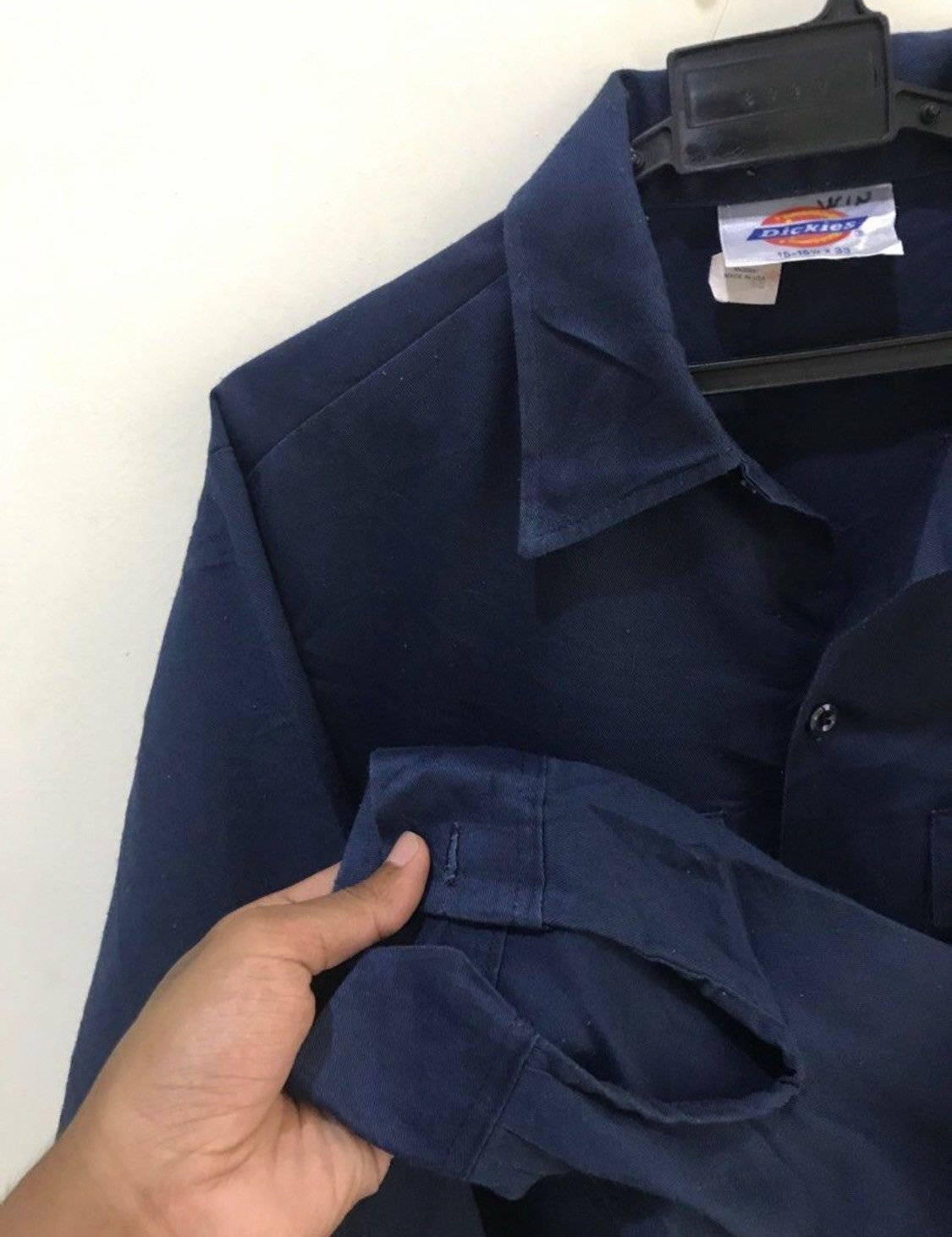 Dickies × Vintage DICKIES WORKWEAR LONG SLEEVE SHIRT Size US L / EU 52-54 / 3 - 4 Thumbnail